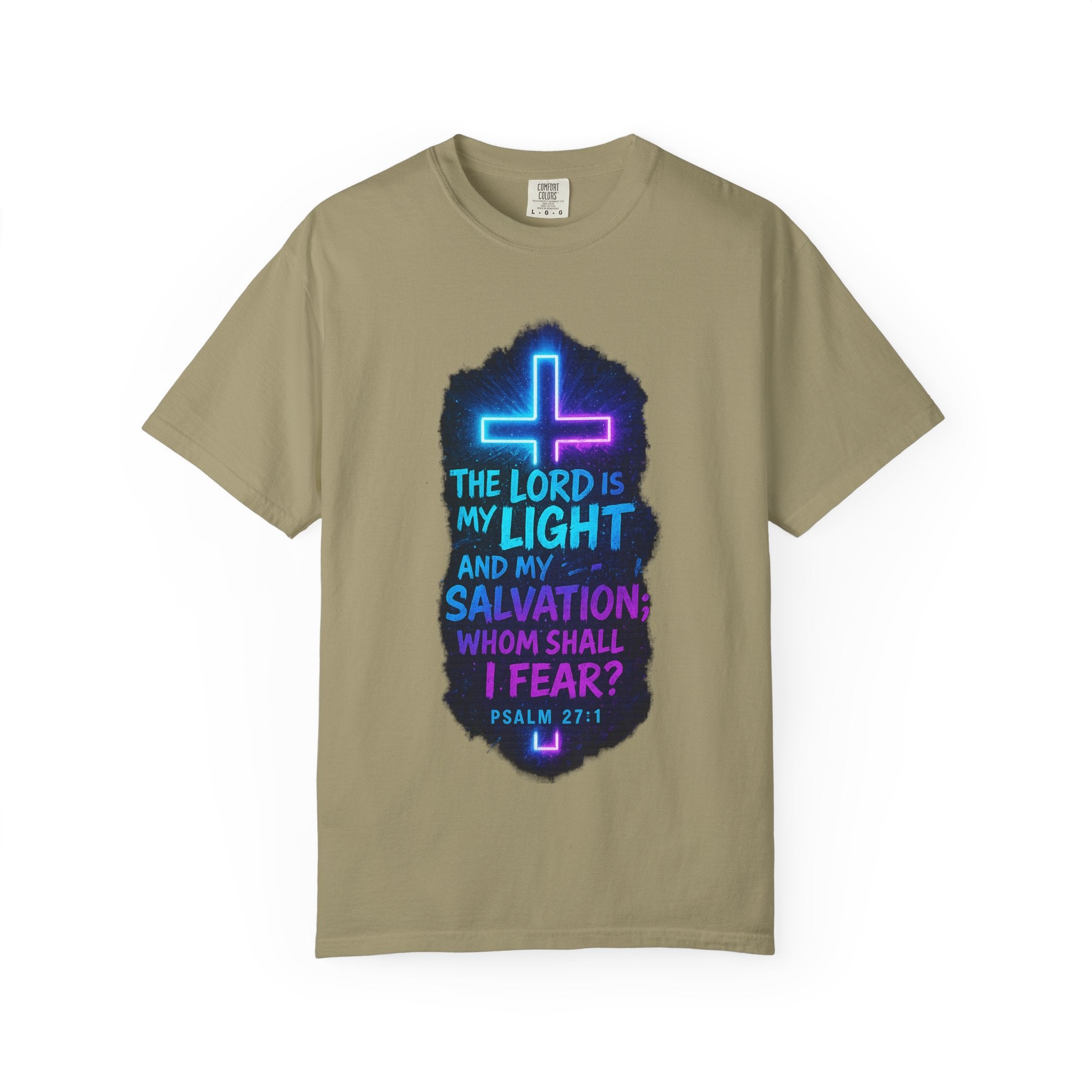 Garments of the Bible Unisex T-shirt Psalm 27:1