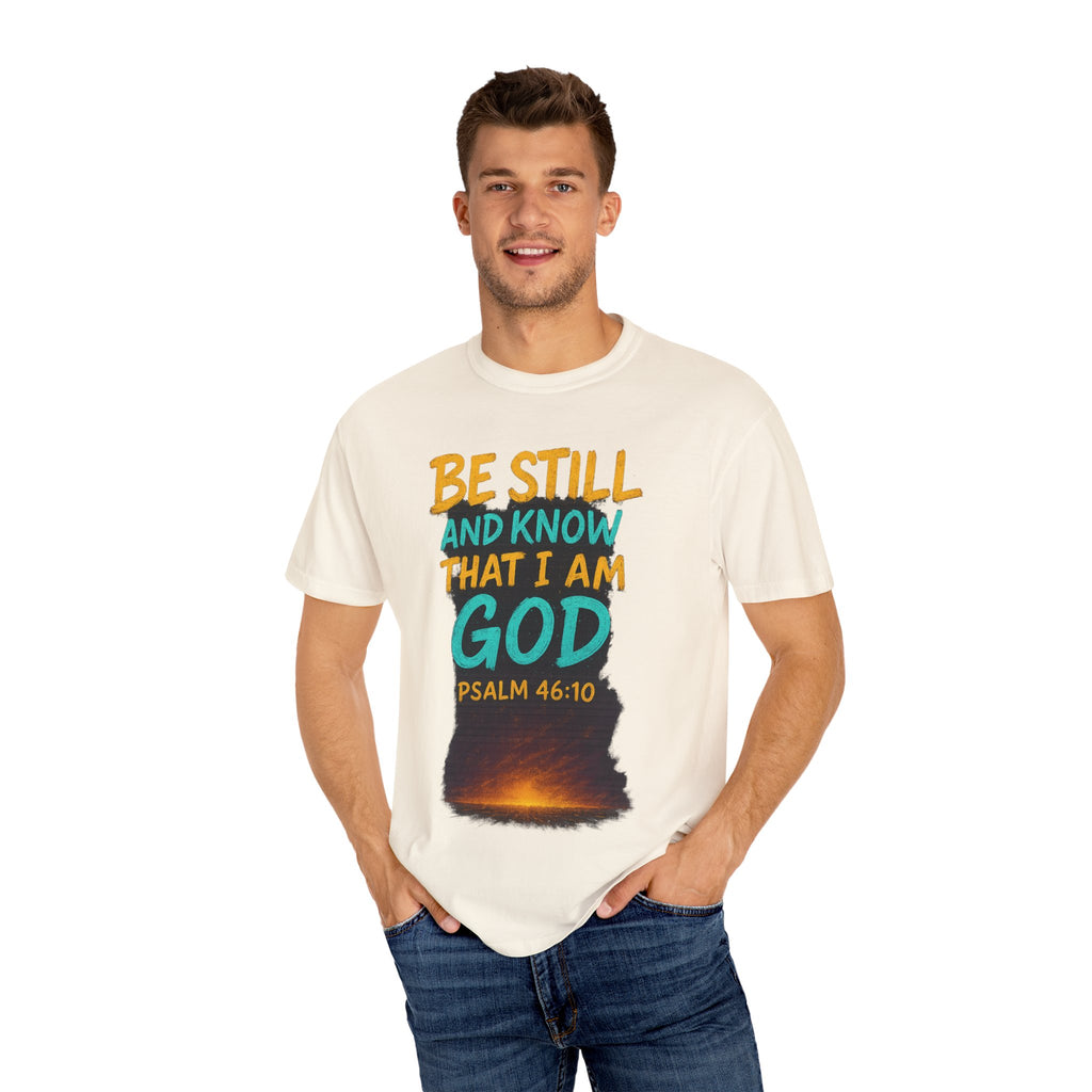 Garments of the Bible Unisex T-shirt Psalms 46:10