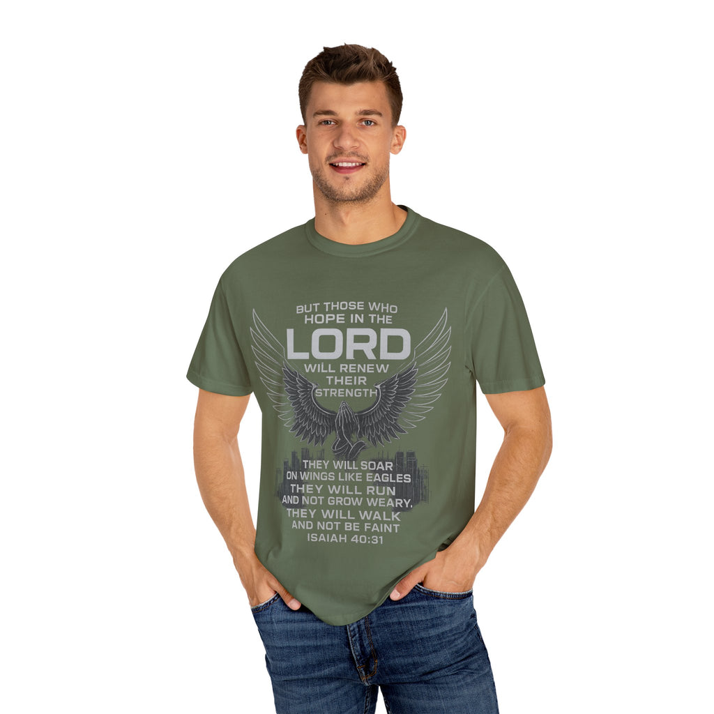 Garments of the Bible Unisex T-shirt Isaiah 40:31