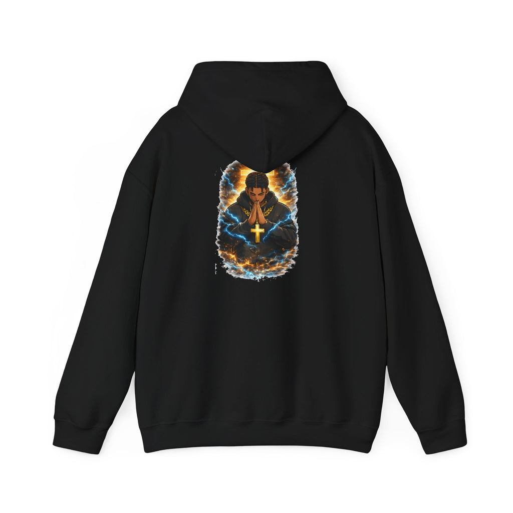 K1ng_Jen Praying hands icon Hoodie