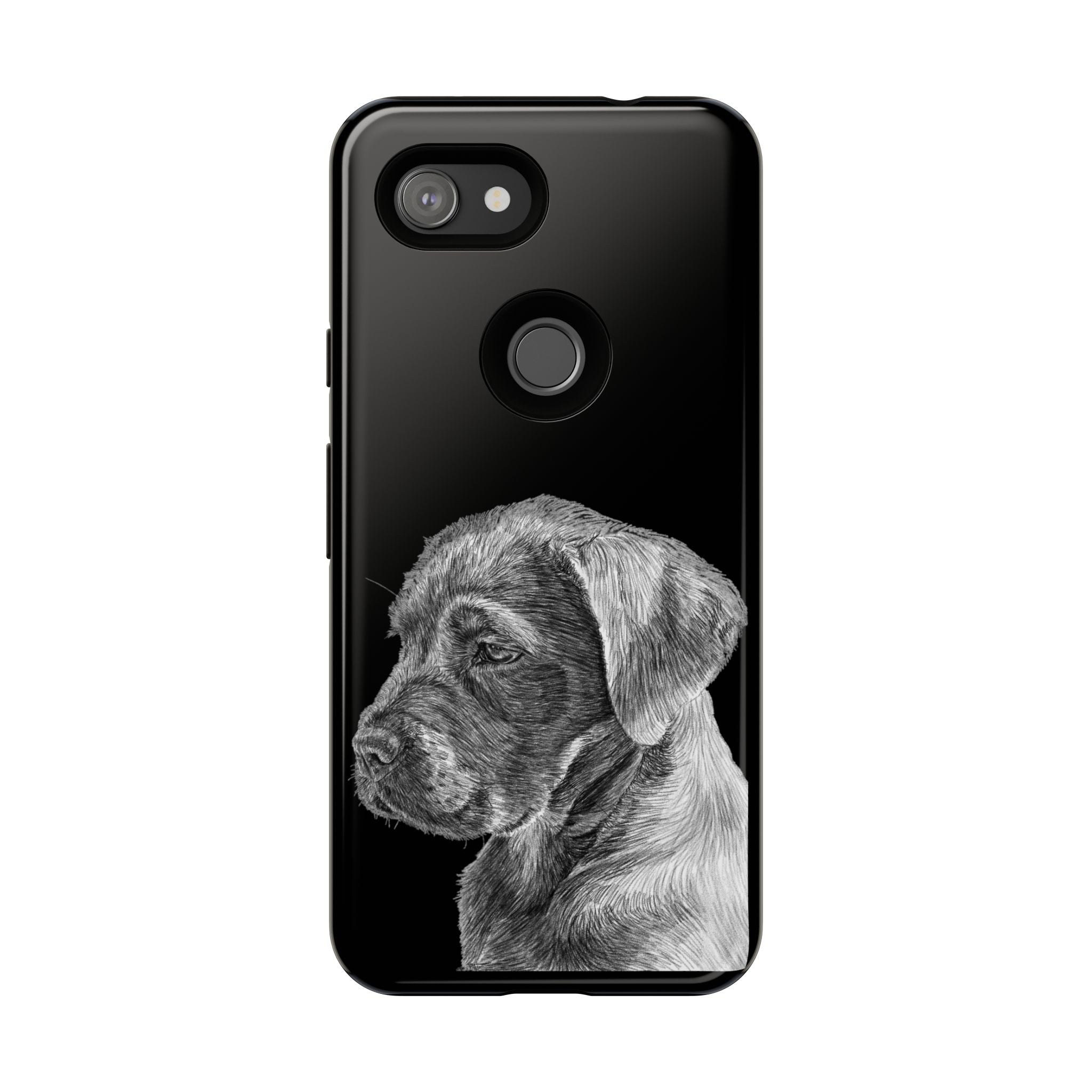 Custom Phone Case for Dog Lovers, Tough Cases with Labrador Design, Pet Owner Gift, Personalized Phone Cover, Animal Art Case