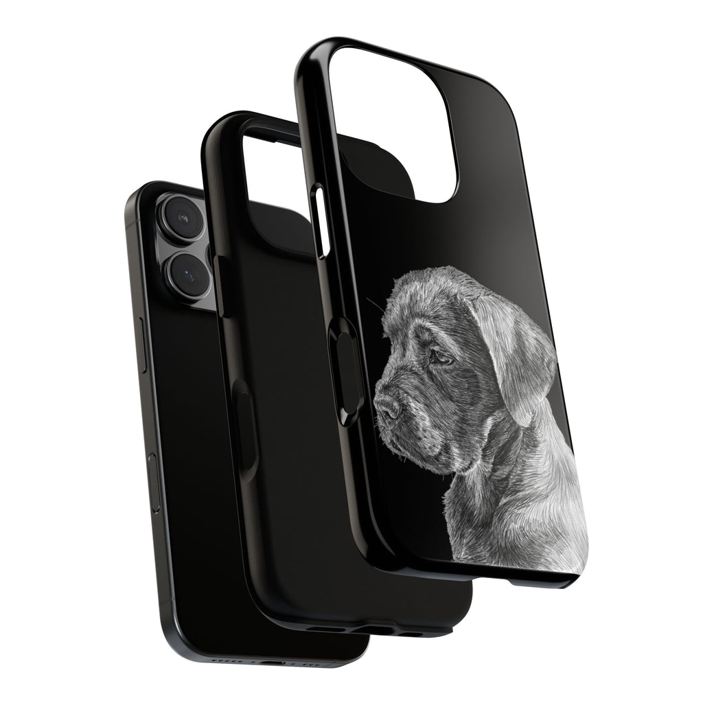 Custom Phone Case for Dog Lovers, Tough Cases with Labrador Design, Pet Owner Gift, Personalized Phone Cover, Animal Art Case
