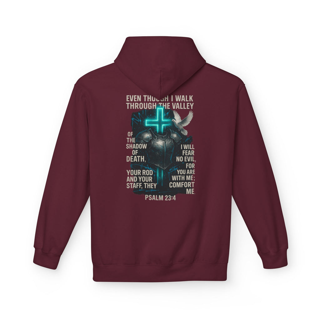Garments of the Bible Unisex Hoodie Psalm 23:4
