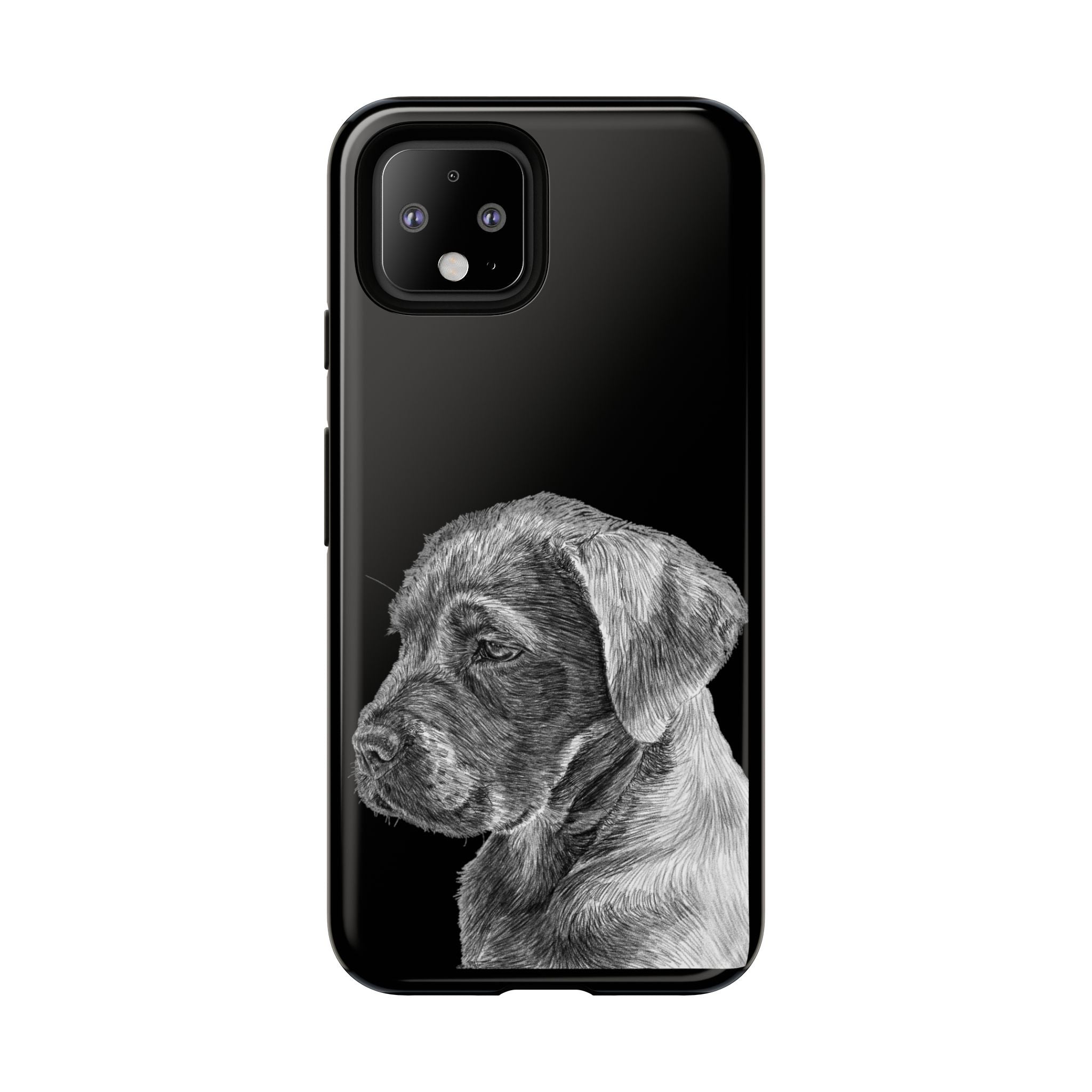 Custom Phone Case for Dog Lovers, Tough Cases with Labrador Design, Pet Owner Gift, Personalized Phone Cover, Animal Art Case