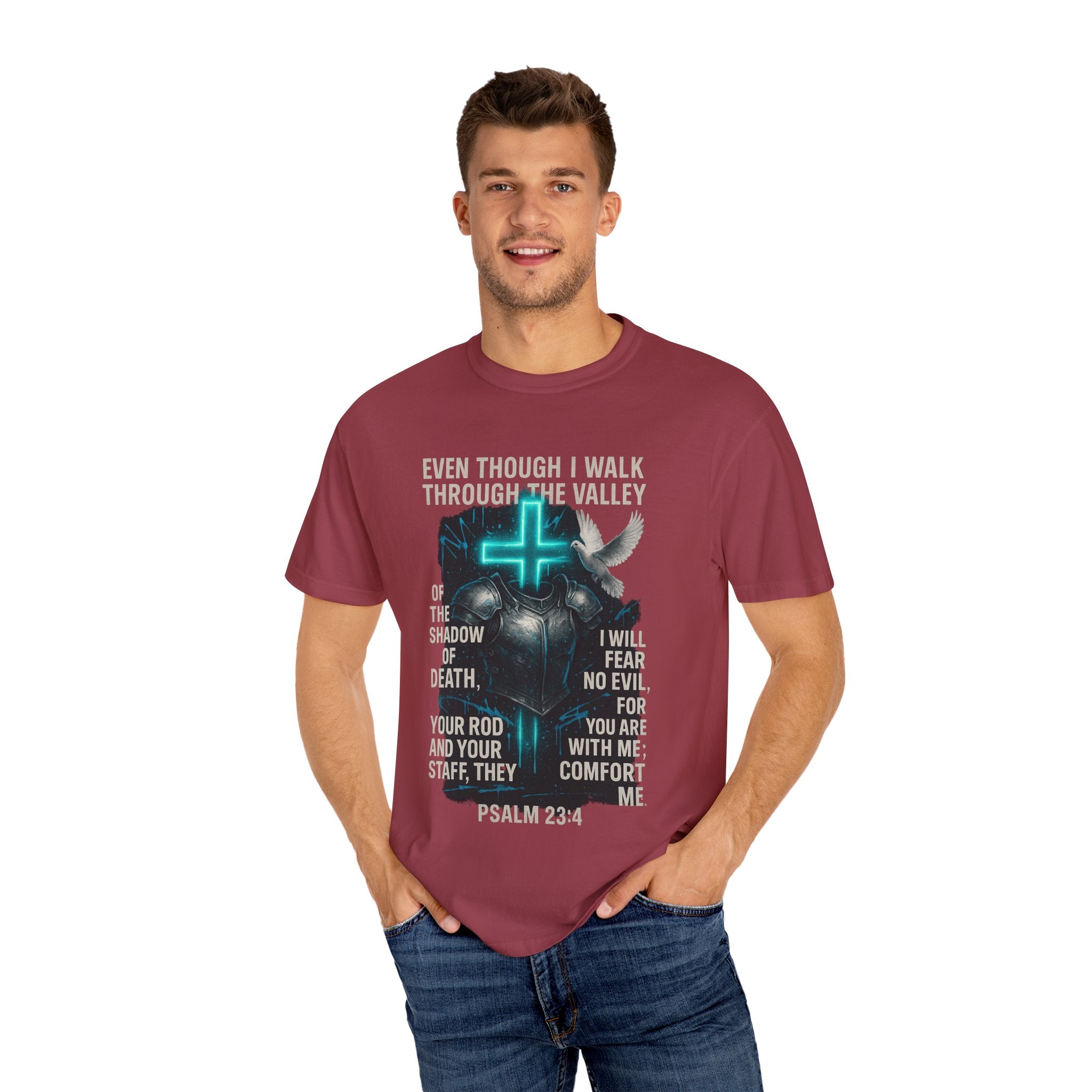 Garments of the Bible Unisex T-shirt Psalm 23:4