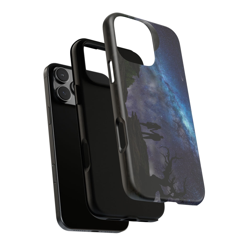 Starlit Galaxy Couples IPhone Case