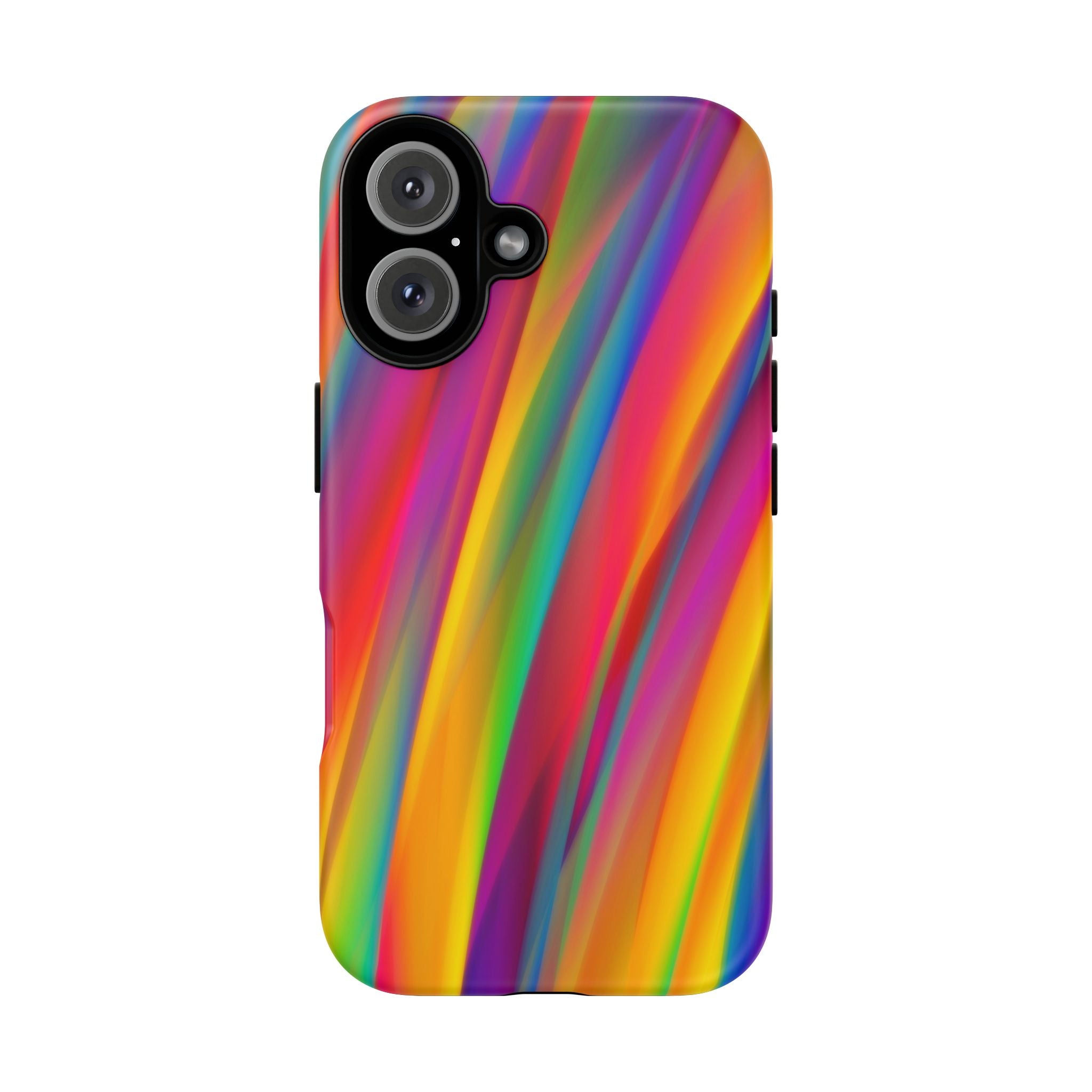 Vibrant Tough Phone Case, Colorful Phone Protection, Artistic Cell Cover, Gift for Gamers, Fun Tech Accessory, Pride Celebration
