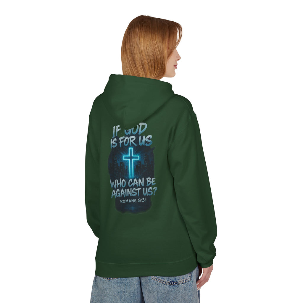 Garments of the Bible Unisex Hoodie (Romans 8:31)