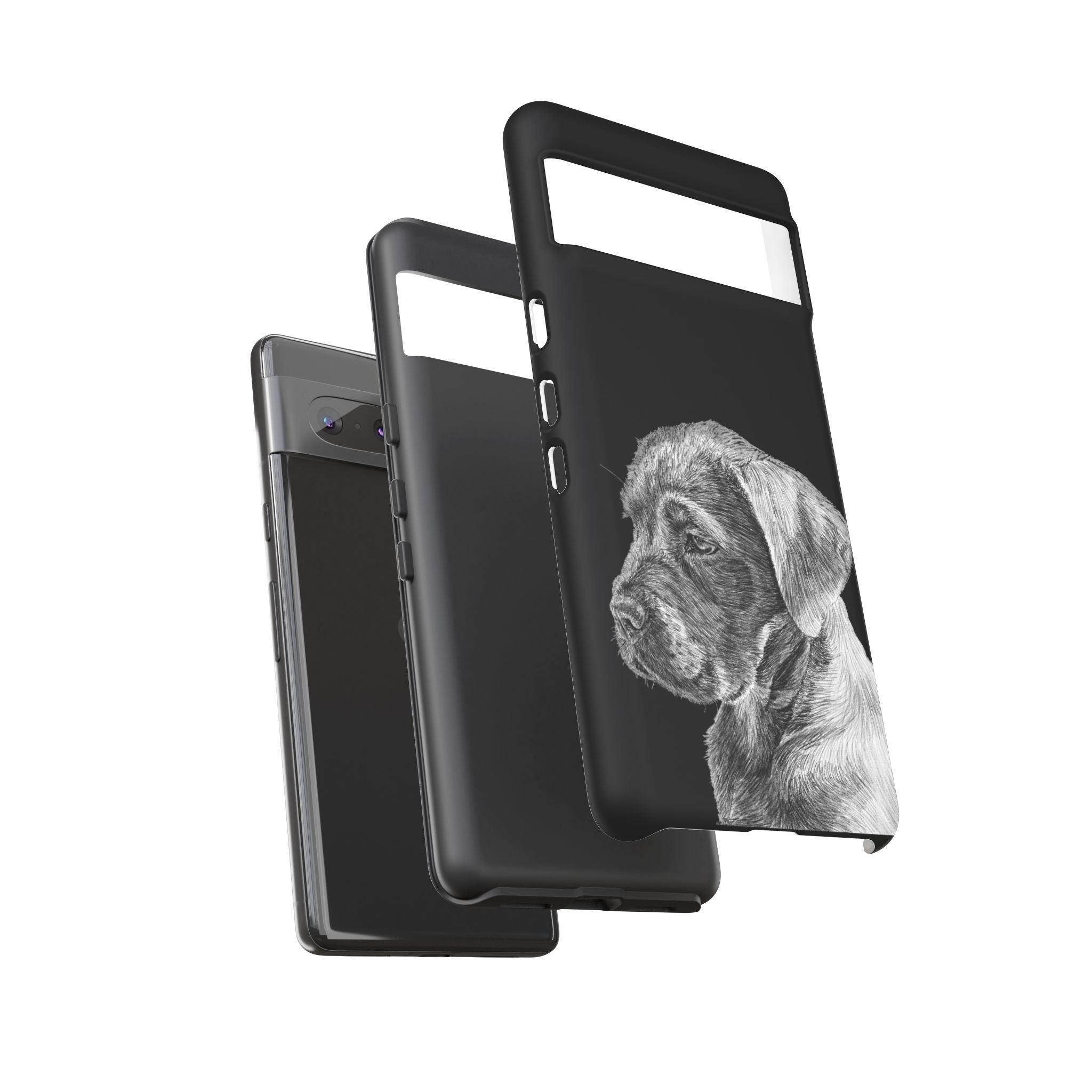 Custom Phone Case for Dog Lovers, Tough Cases with Labrador Design, Pet Owner Gift, Personalized Phone Cover, Animal Art Case