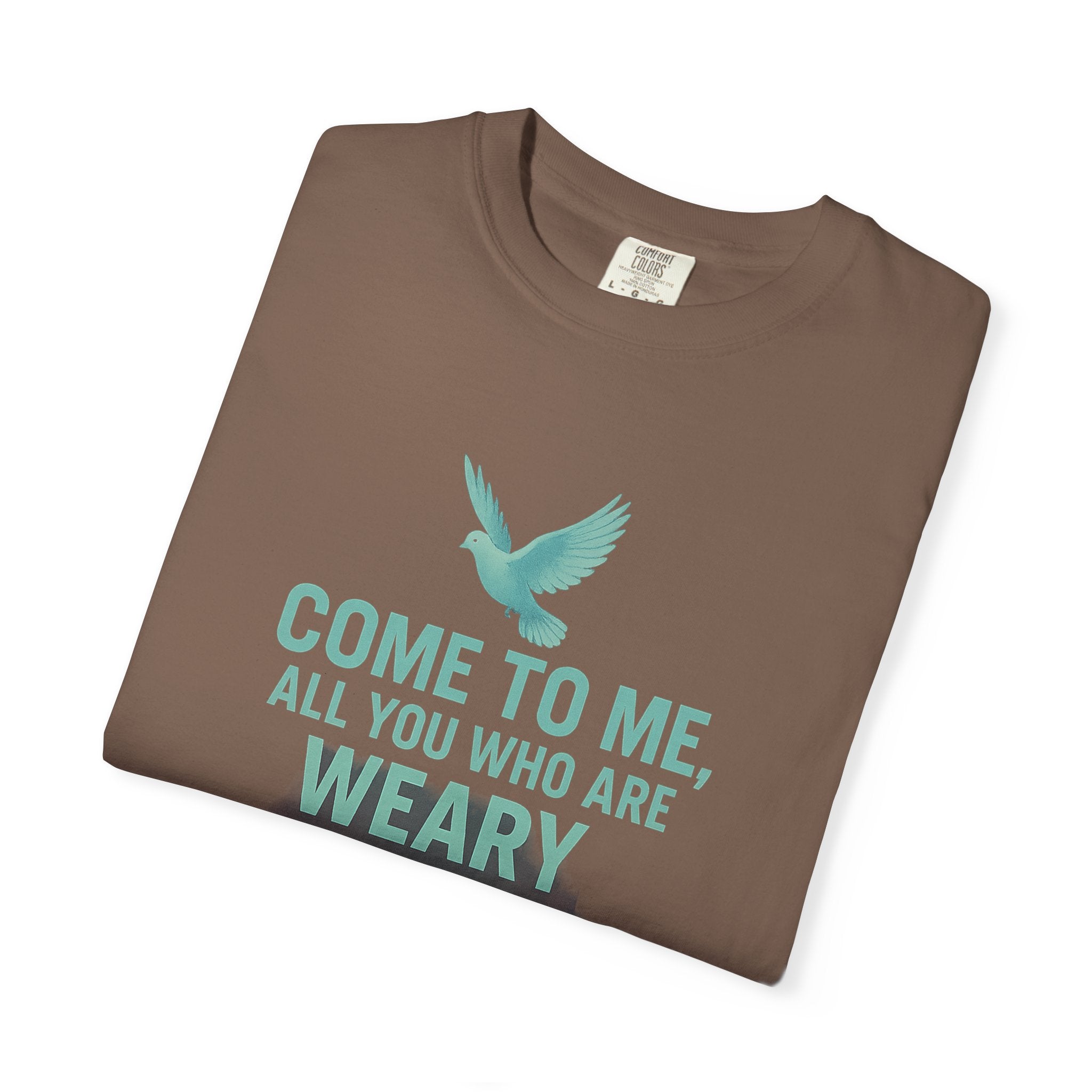 Garments of the Bible Unisex T-shirt Matthew 11:28