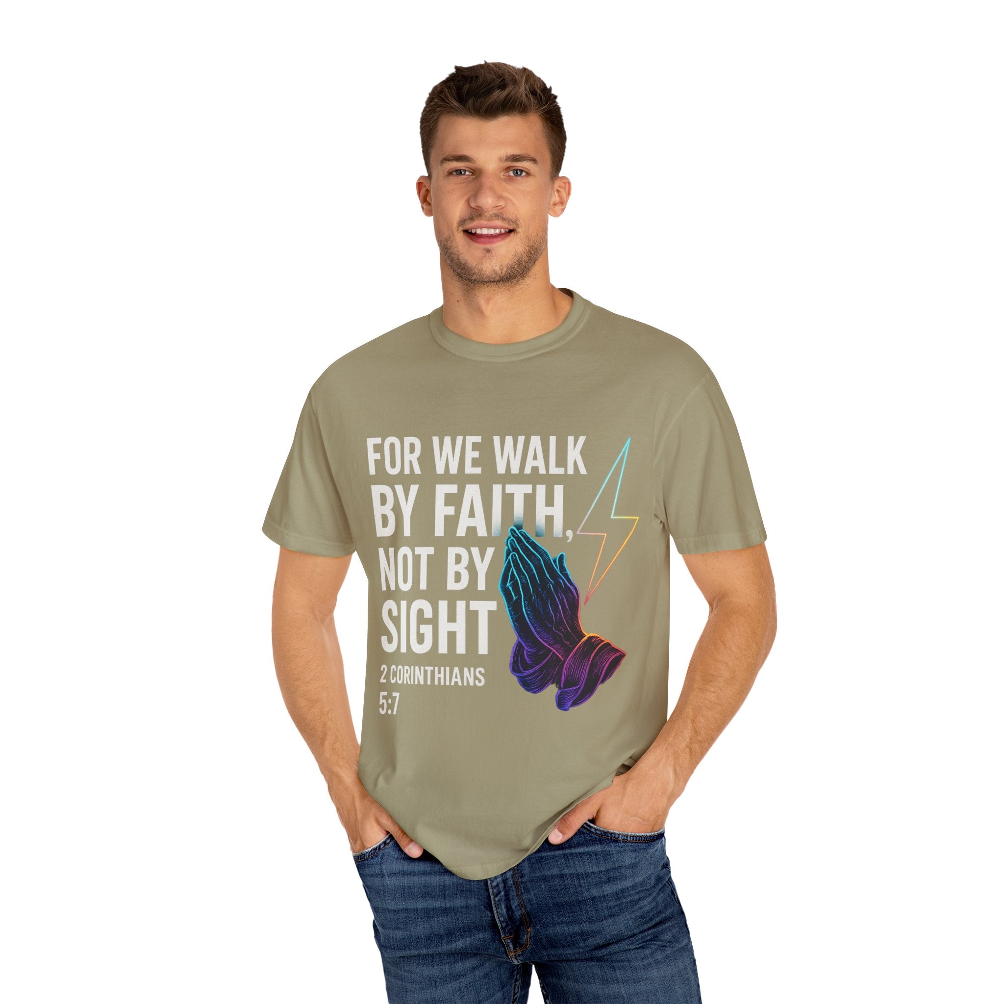 Garments of the Bible Unisex T-shirt 2 Corinthians 5:7