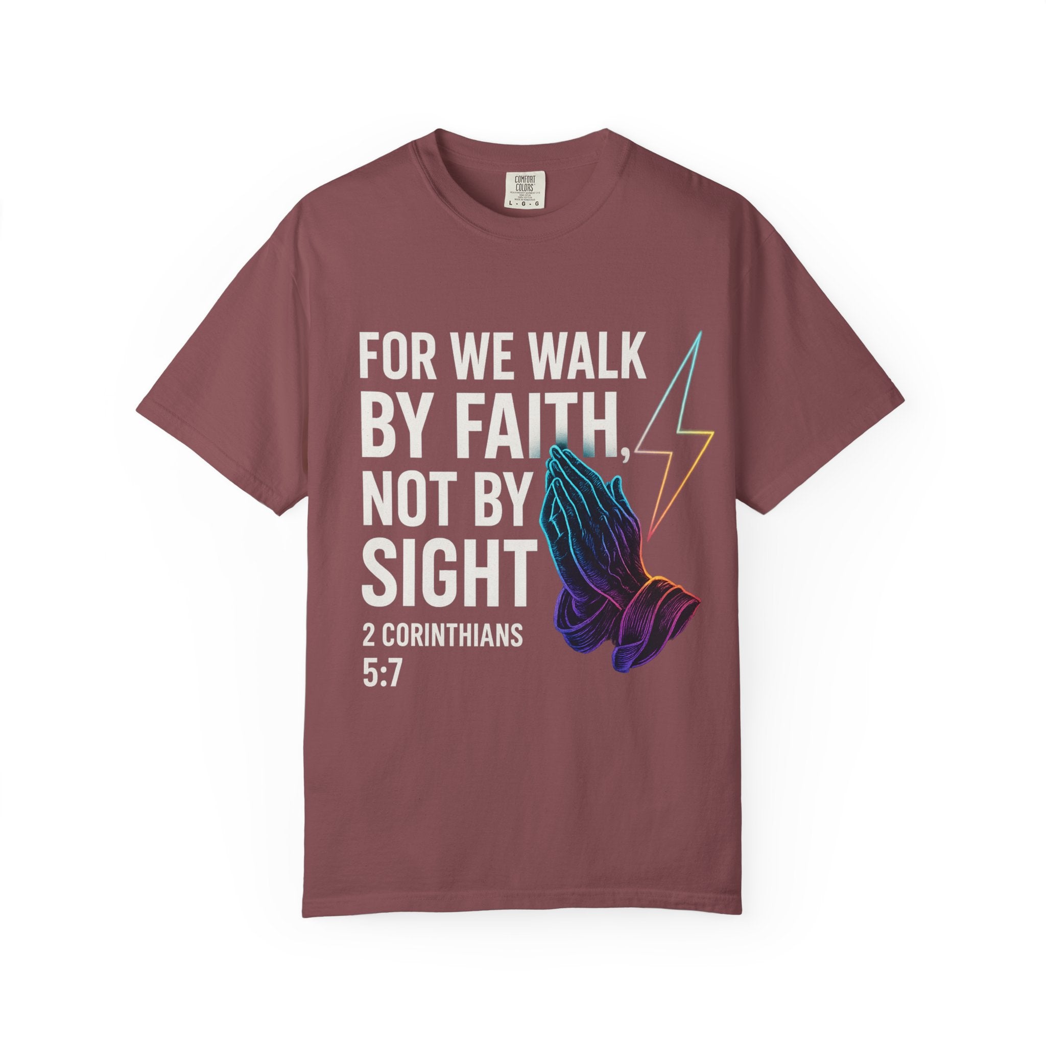 Garments of the Bible Unisex T-shirt 2 Corinthians 5:7
