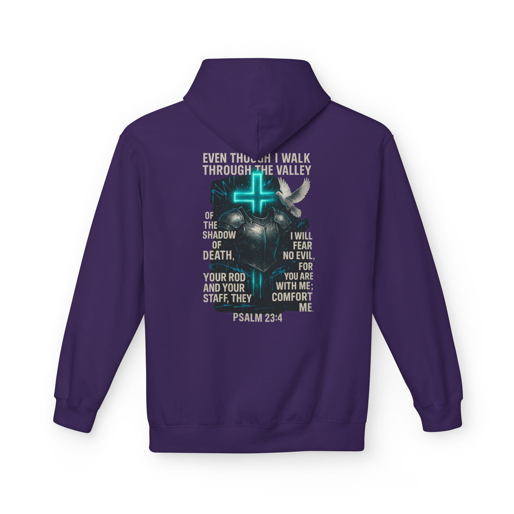 Garments of the Bible Unisex Hoodie Psalm 23:4