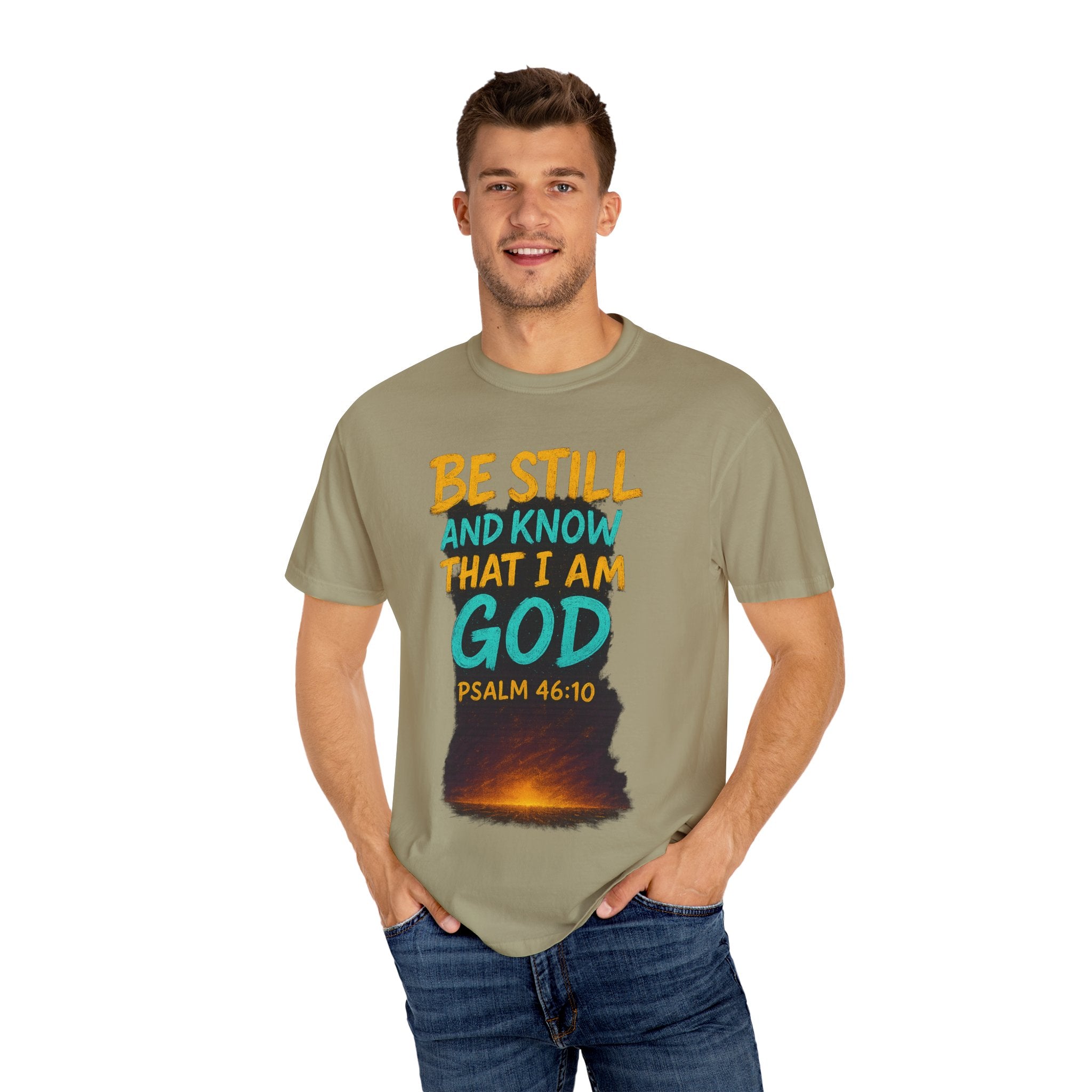 Garments of the Bible Unisex T-shirt Psalms 46:10