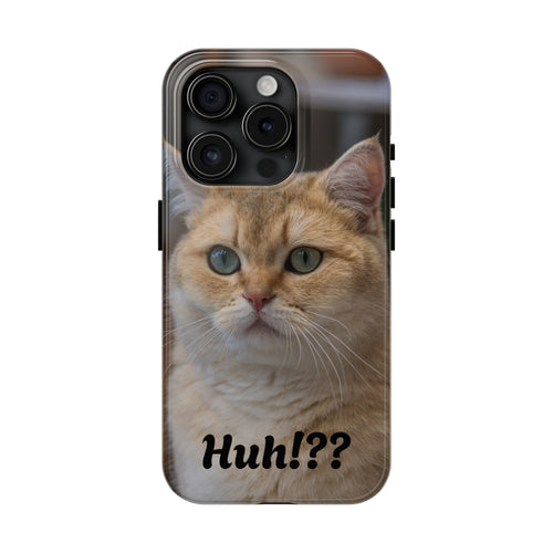 Confused Cute Cat IPhone Case
