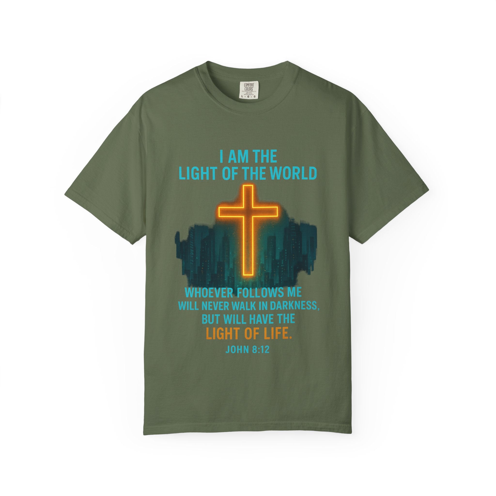 Garments of the Bible Unisex T-shirt John 8:12