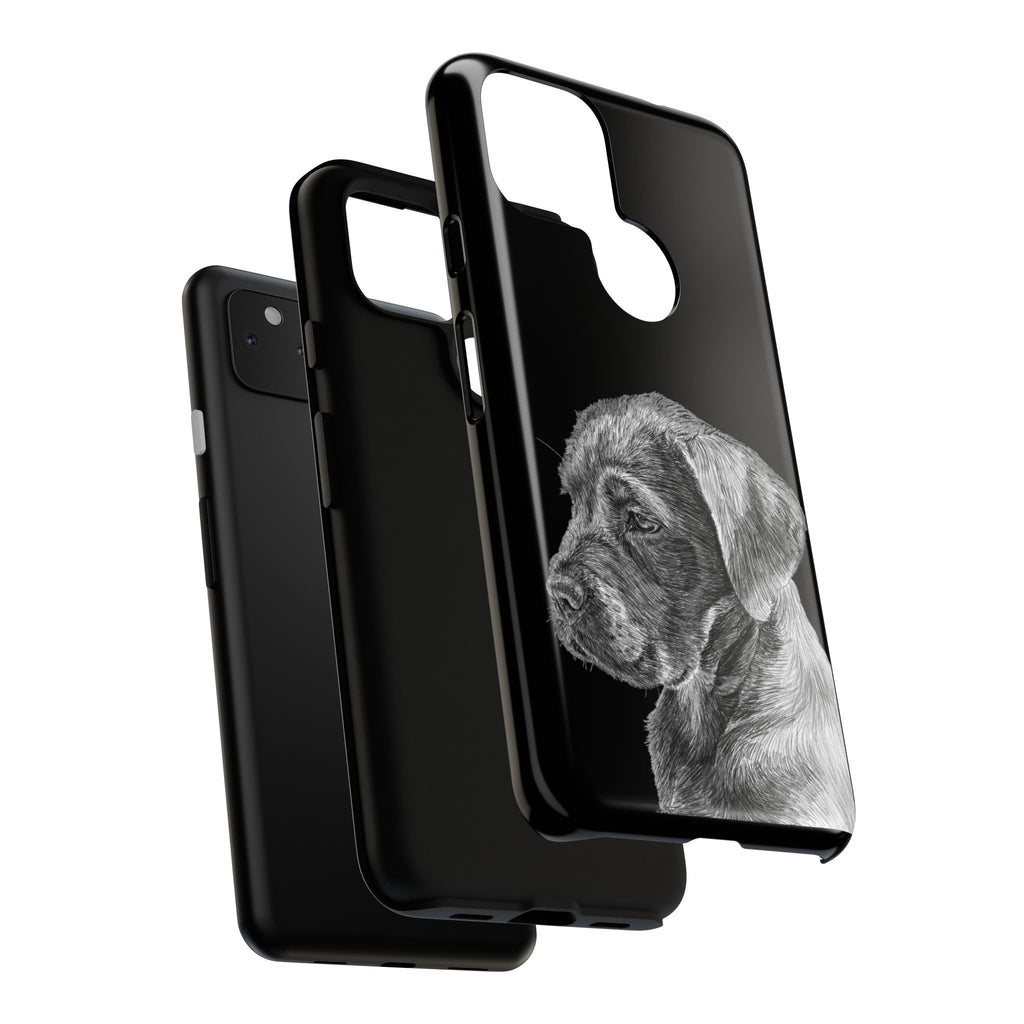 Custom Phone Case for Dog Lovers, Tough Cases with Labrador Design, Pet Owner Gift, Personalized Phone Cover, Animal Art Case
