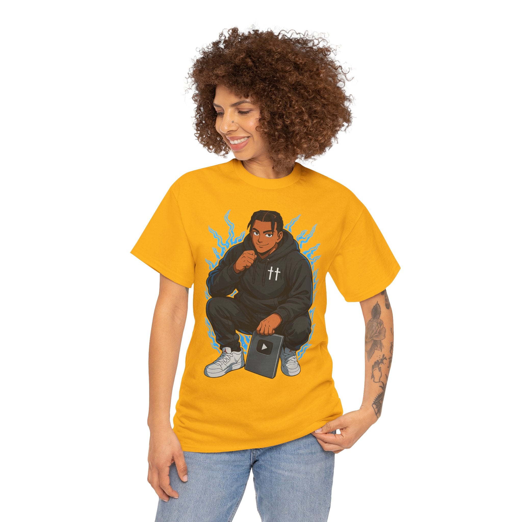 K1ng_jen x Garments of the Bible Collab T-Shirt (Icon Stance)