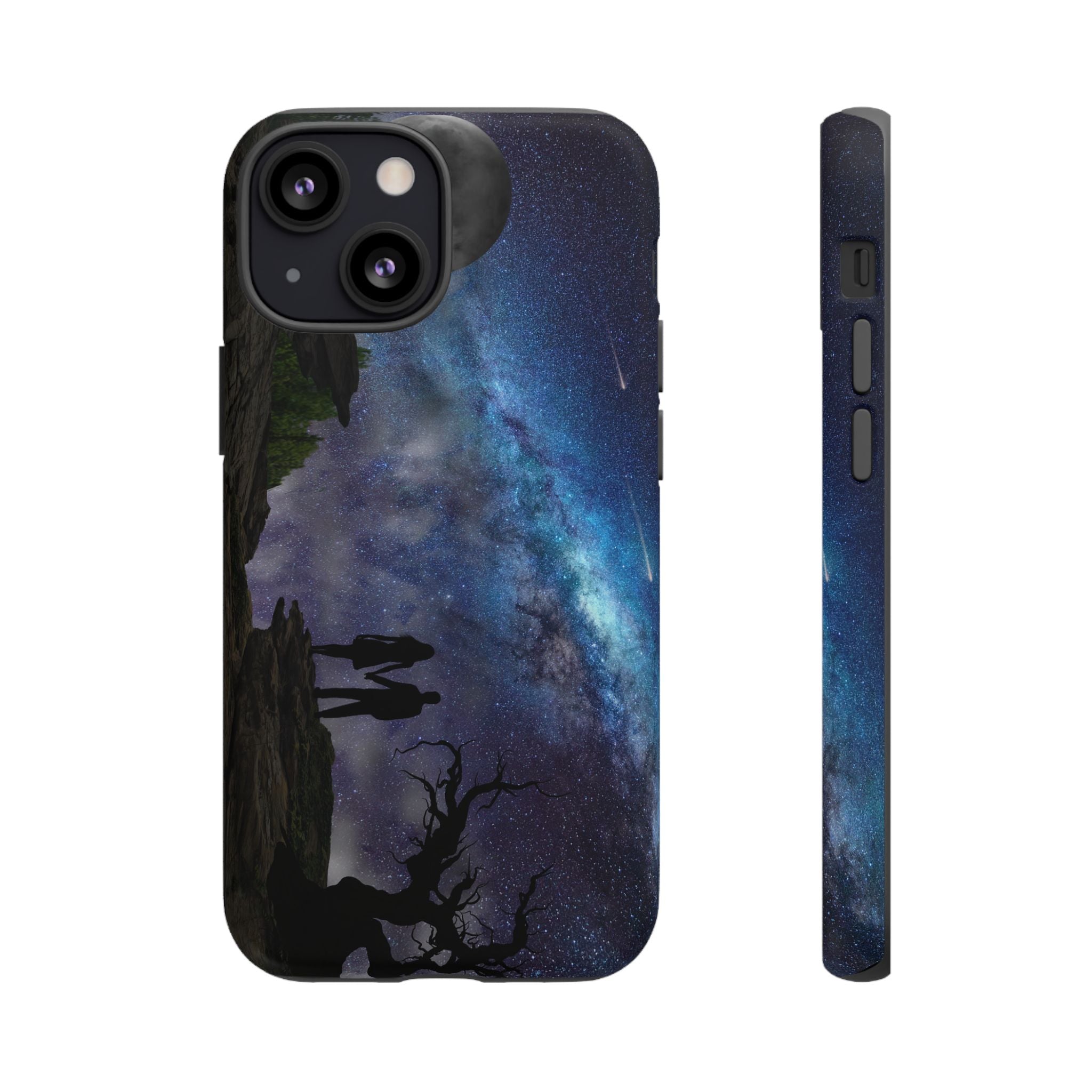 Starlit Galaxy Couples IPhone Case