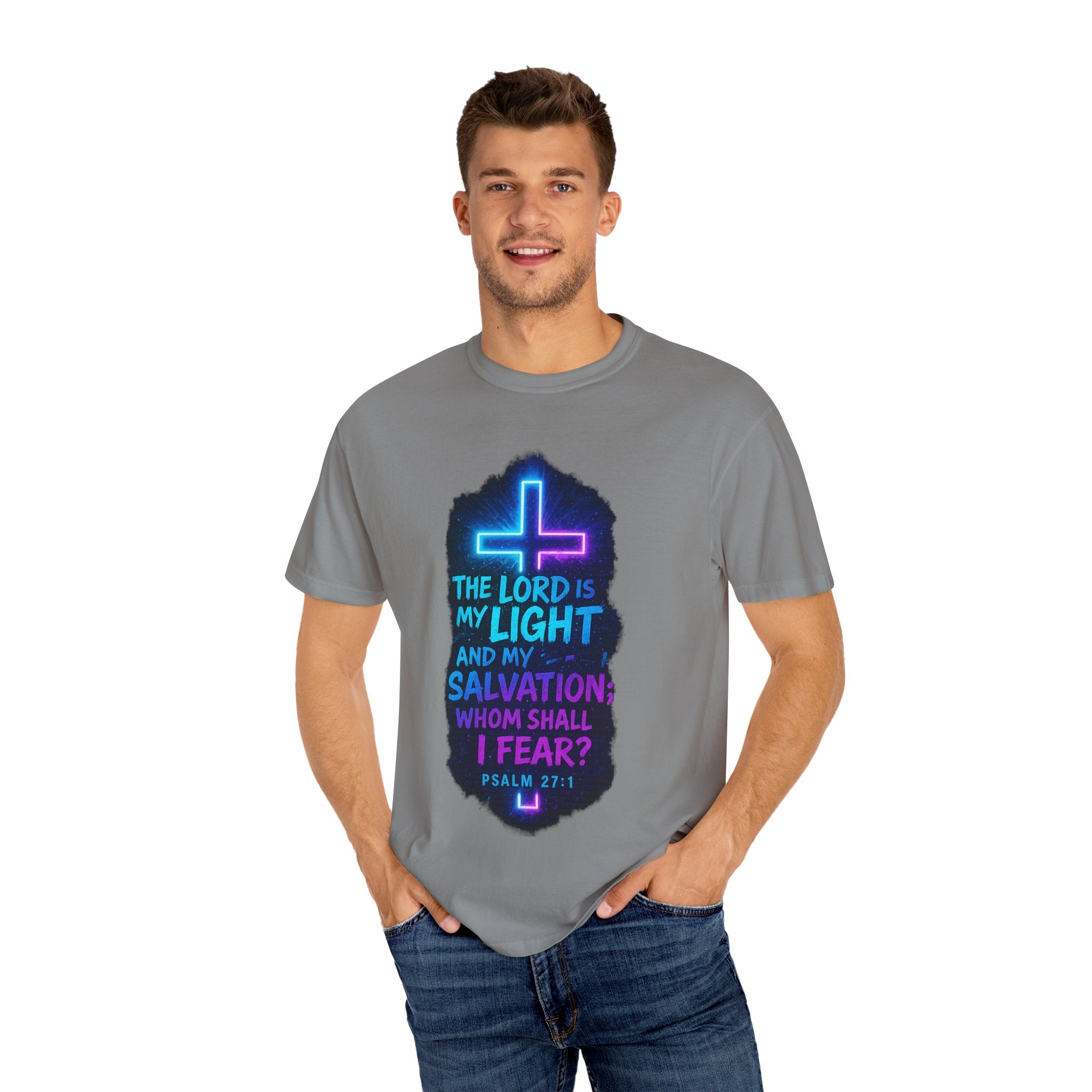 Garments of the Bible Unisex T-shirt Psalm 27:1