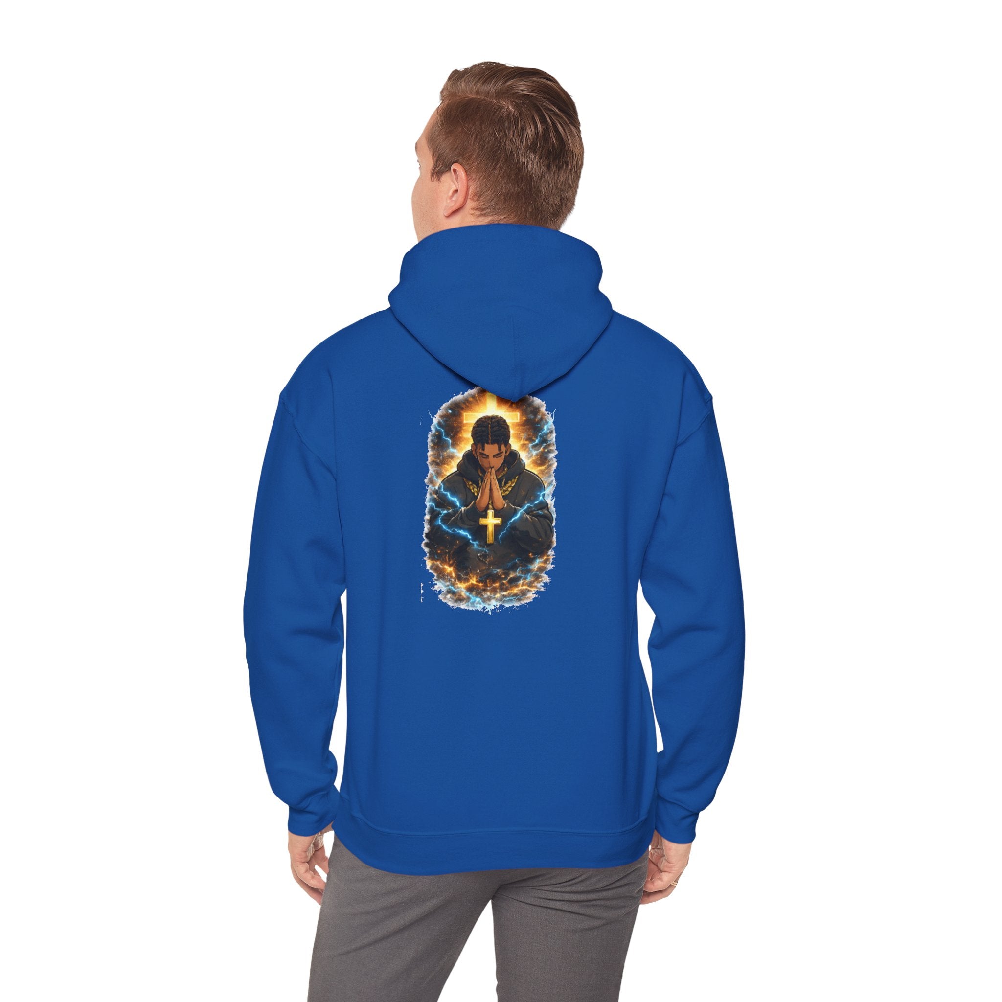 K1ng_Jen Praying hands icon Hoodie