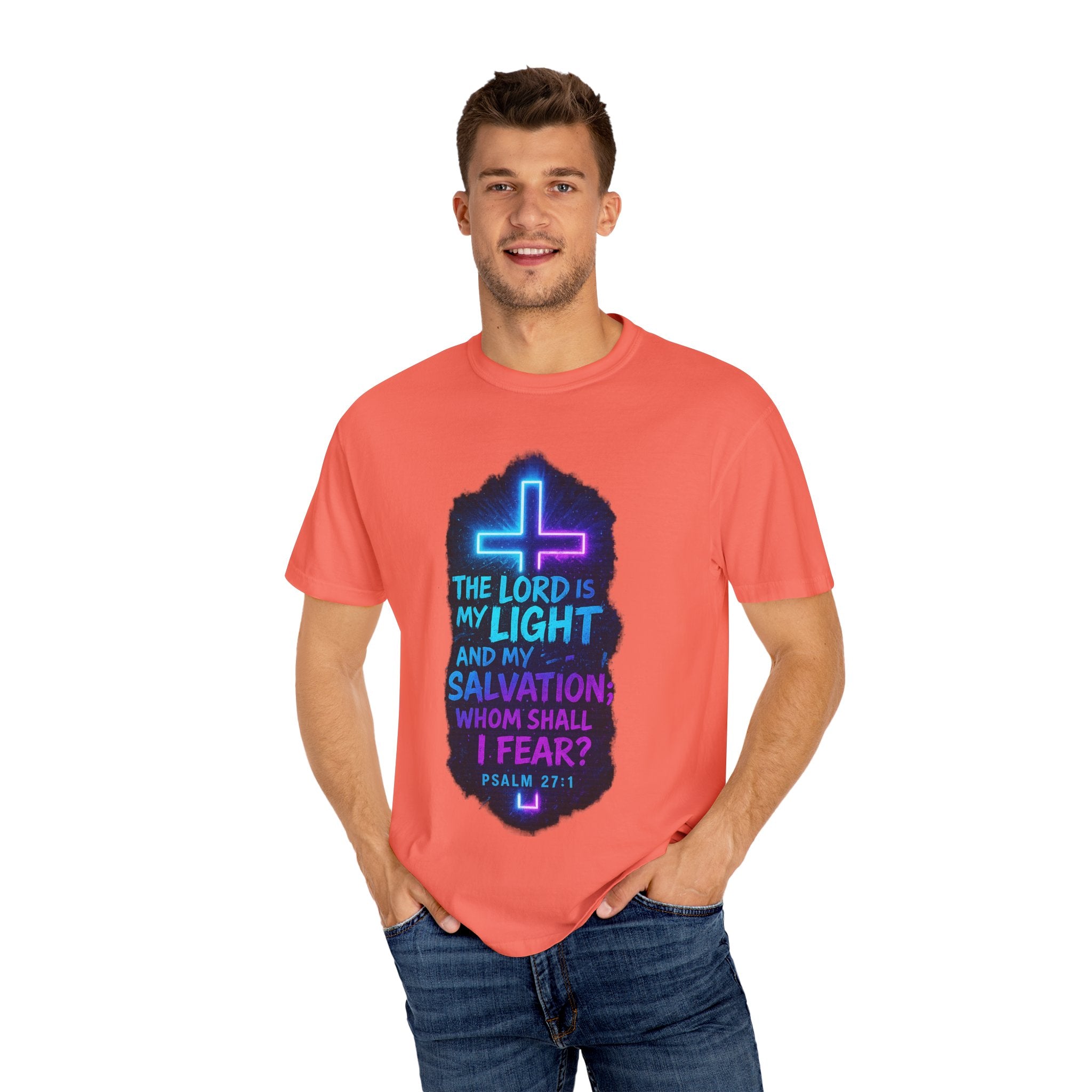 Garments of the Bible Unisex T-shirt Psalm 27:1