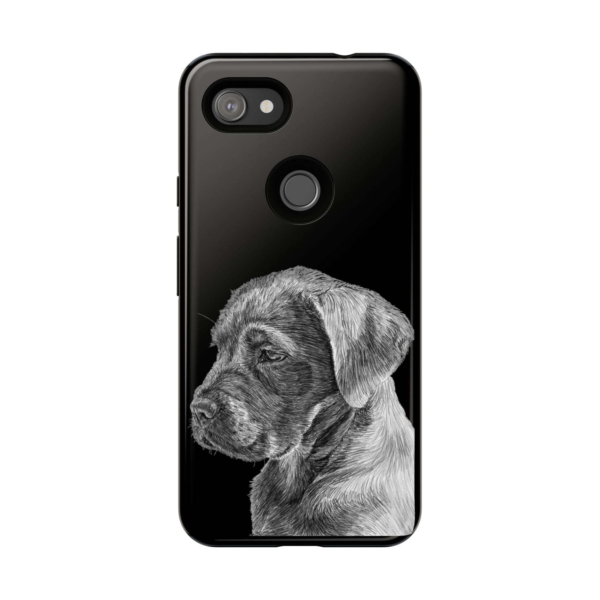 Custom Phone Case for Dog Lovers, Tough Cases with Labrador Design, Pet Owner Gift, Personalized Phone Cover, Animal Art Case