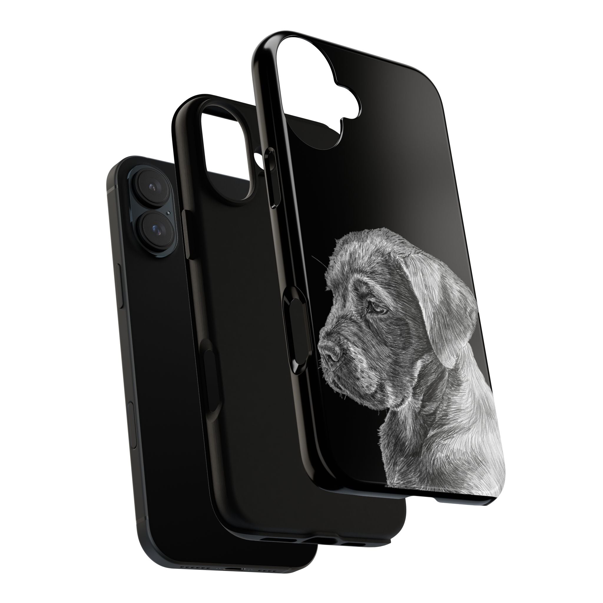 Custom Phone Case for Dog Lovers, Tough Cases with Labrador Design, Pet Owner Gift, Personalized Phone Cover, Animal Art Case