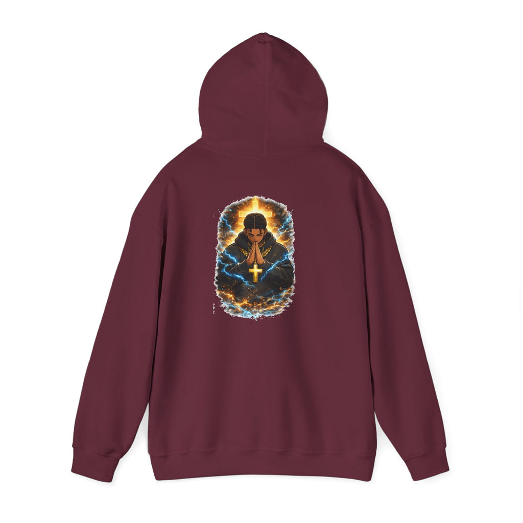 K1ng_Jen Praying hands icon Hoodie