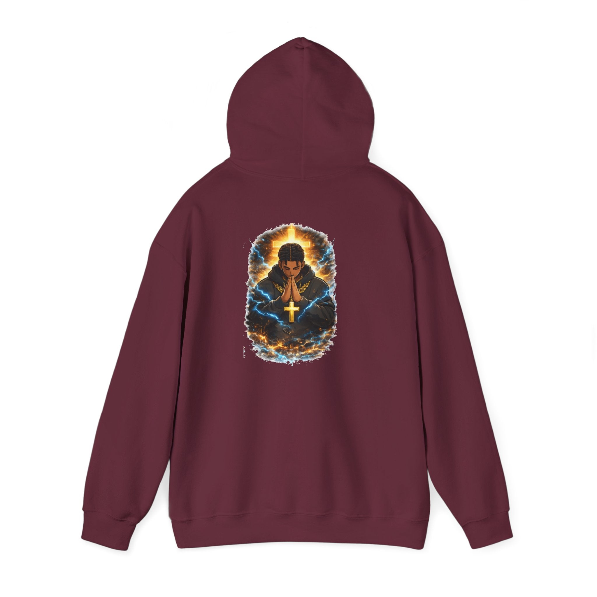 K1ng_Jen Praying hands icon Hoodie