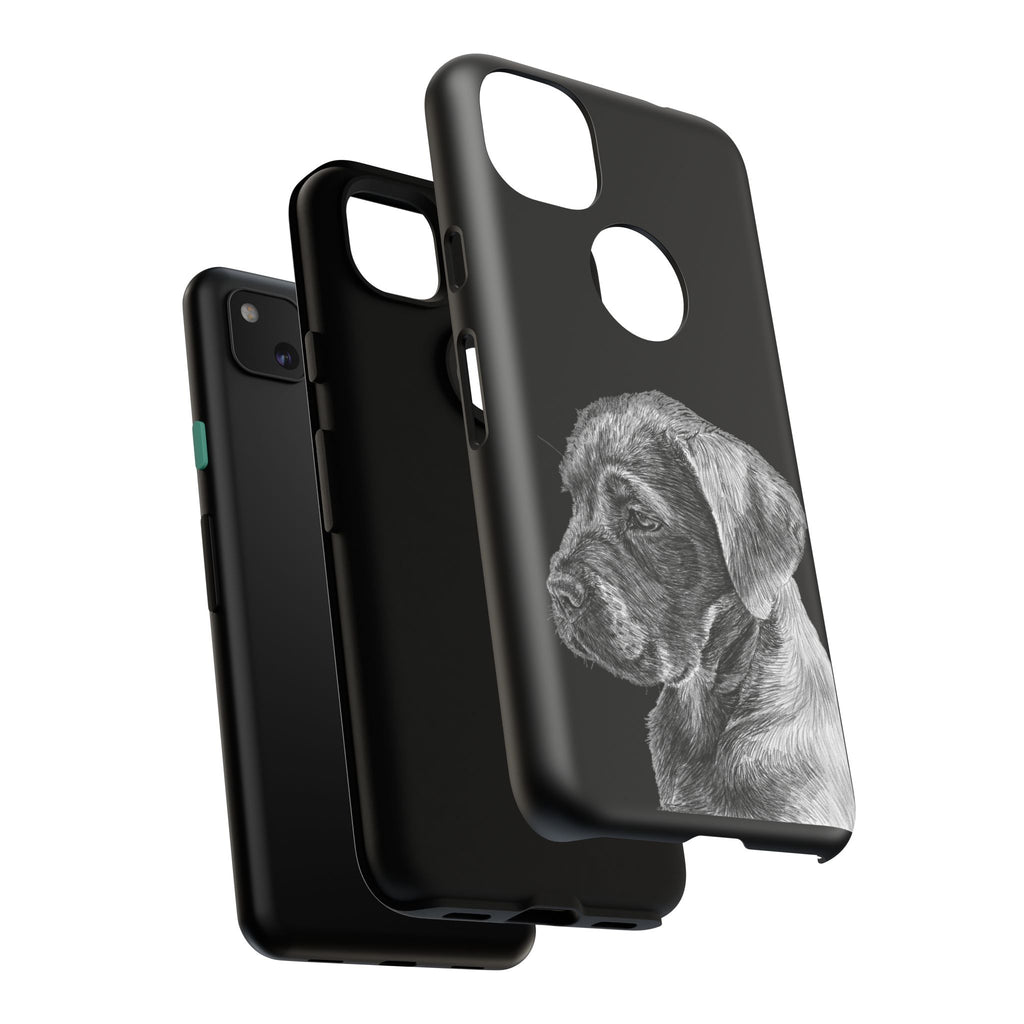 Custom Phone Case for Dog Lovers, Tough Cases with Labrador Design, Pet Owner Gift, Personalized Phone Cover, Animal Art Case