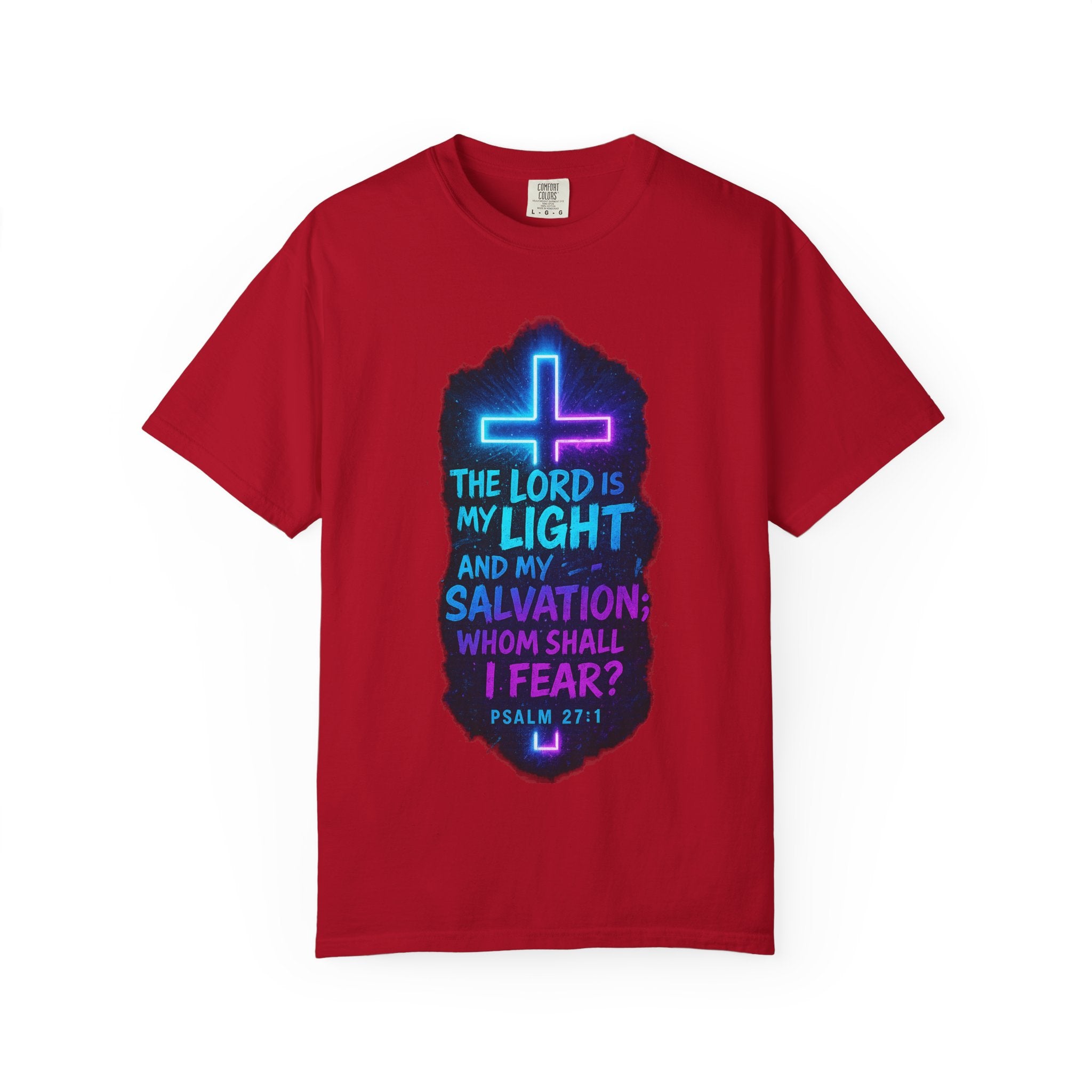 Garments of the Bible Unisex T-shirt Psalm 27:1