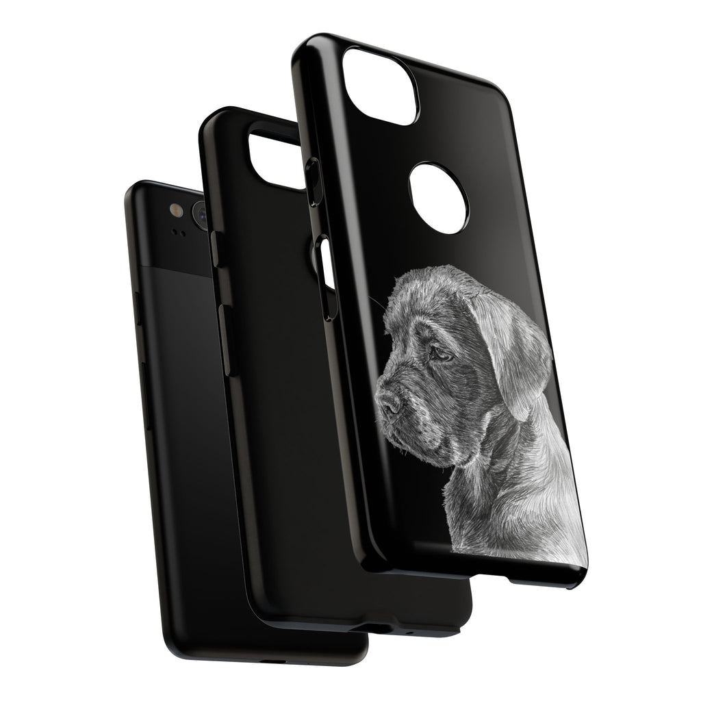 Custom Phone Case for Dog Lovers, Tough Cases with Labrador Design, Pet Owner Gift, Personalized Phone Cover, Animal Art Case