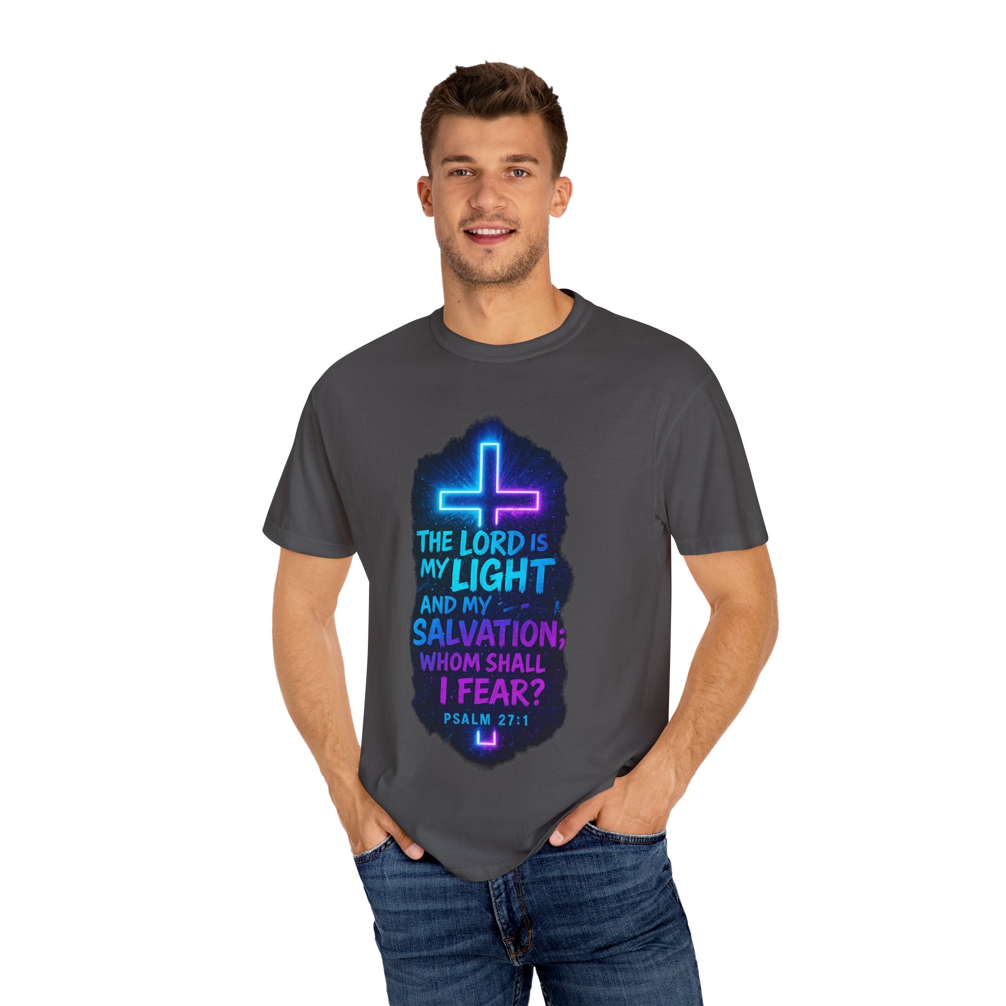 Garments of the Bible Unisex T-shirt Psalm 27:1