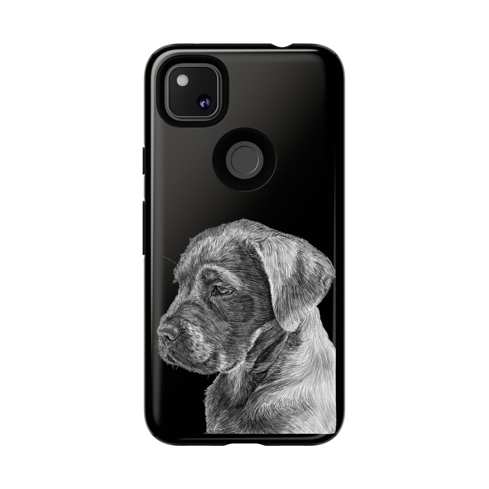 Custom Phone Case for Dog Lovers, Tough Cases with Labrador Design, Pet Owner Gift, Personalized Phone Cover, Animal Art Case