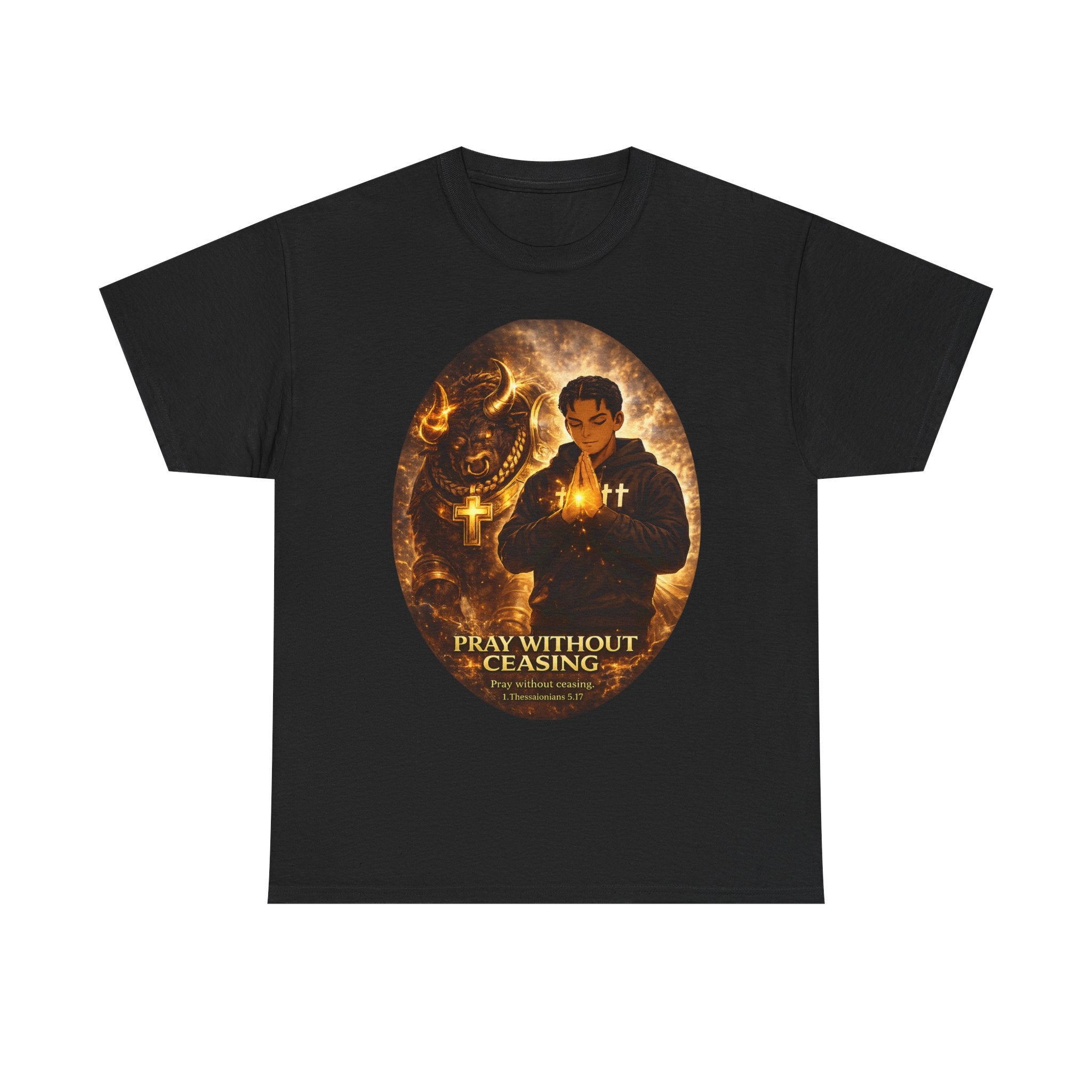 K1ng_Jen x Garments of the Bible Collab T-shirt (Pray Without Ceasing)