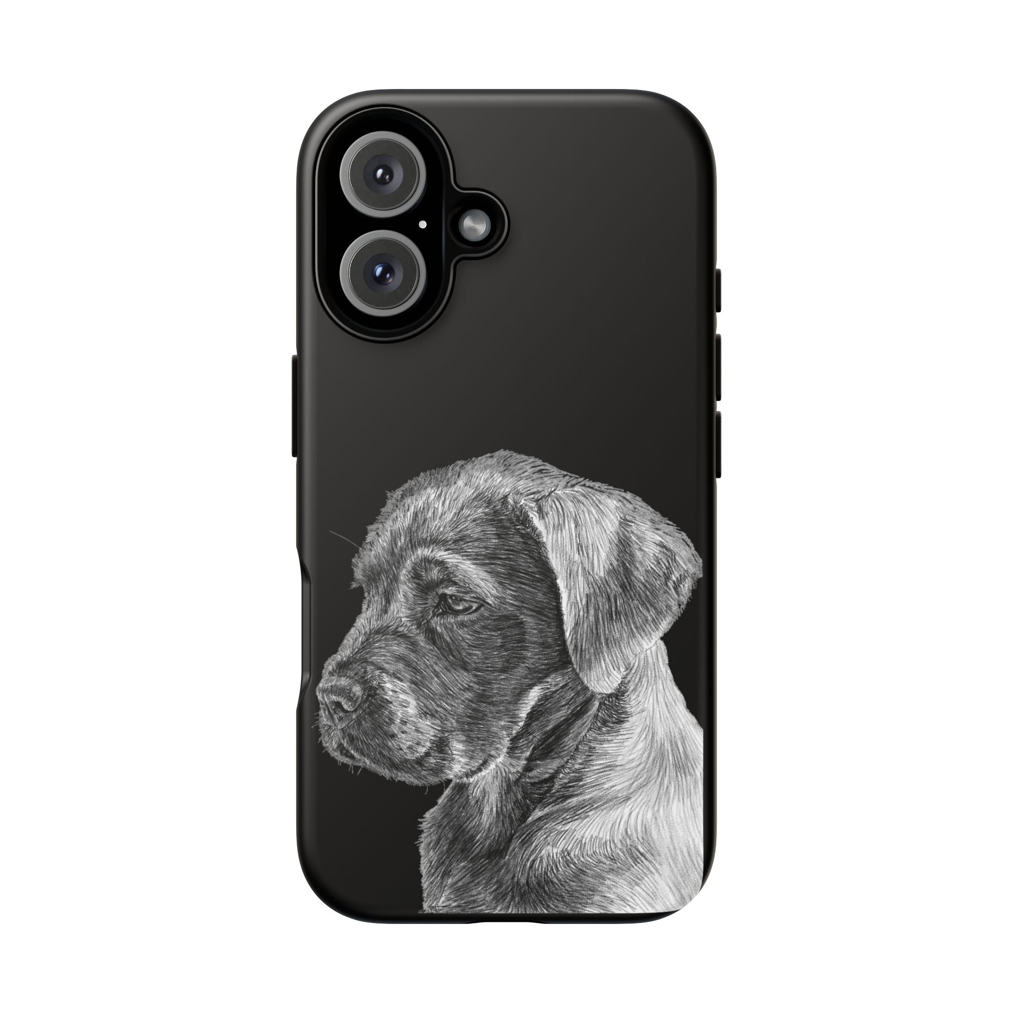 Custom Phone Case for Dog Lovers, Tough Cases with Labrador Design, Pet Owner Gift, Personalized Phone Cover, Animal Art Case
