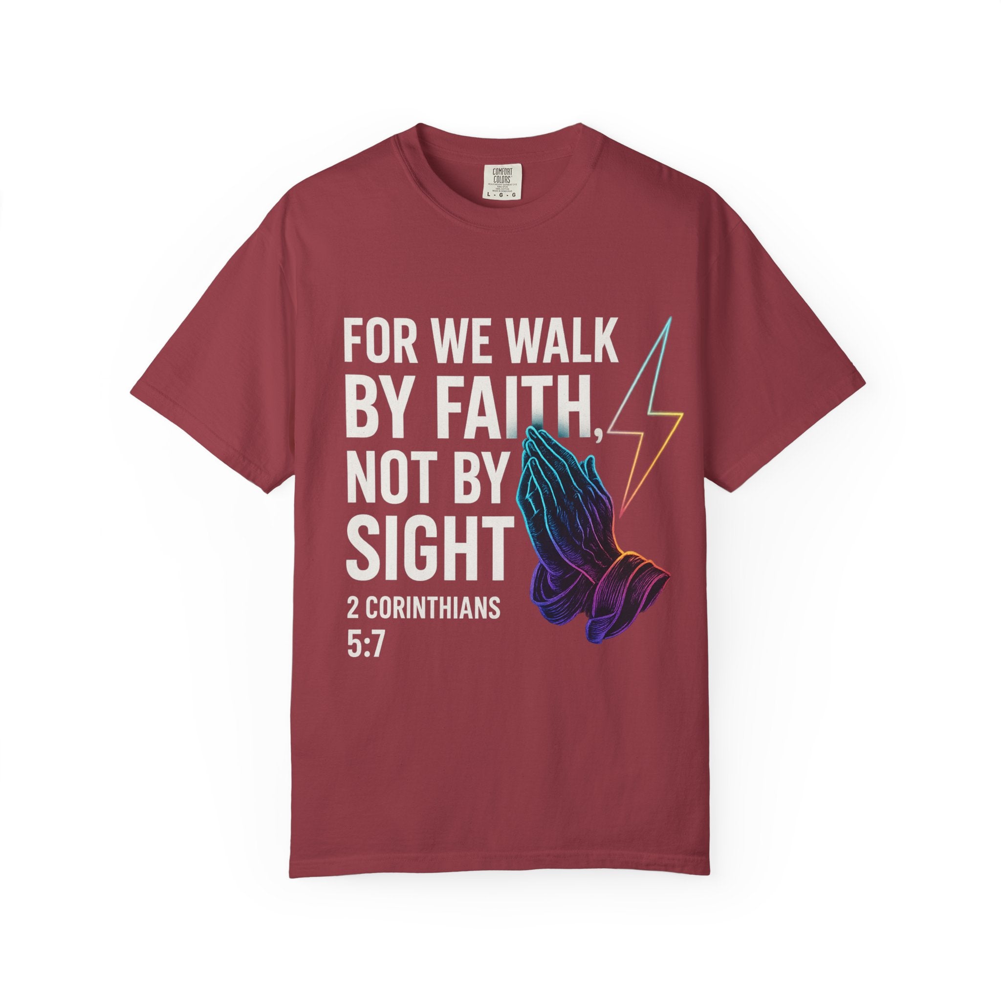 Garments of the Bible Unisex T-shirt 2 Corinthians 5:7