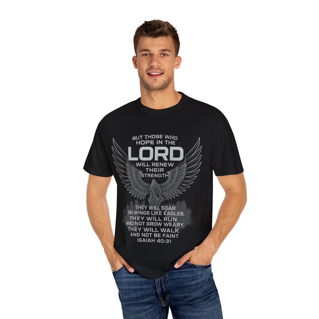 Garments of the Bible Unisex T-shirt Isaiah 40:31