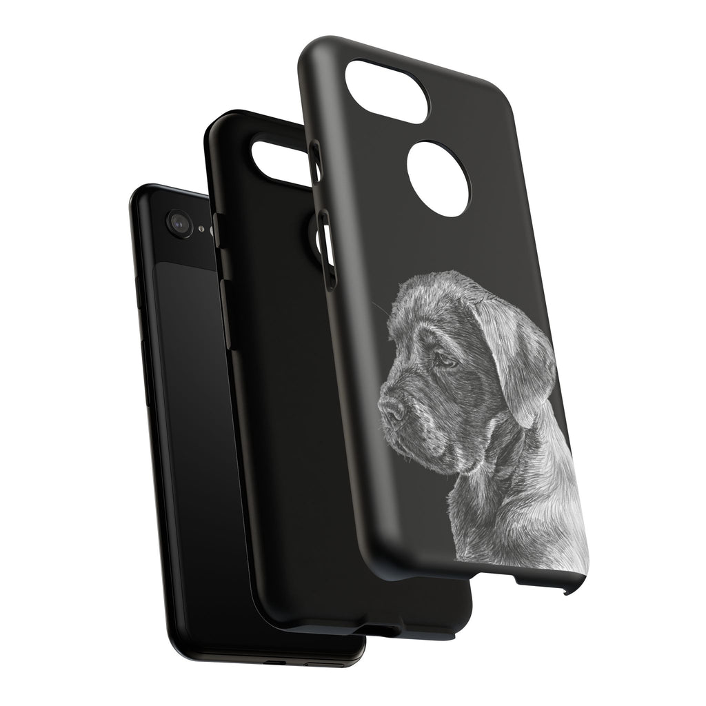 Custom Phone Case for Dog Lovers, Tough Cases with Labrador Design, Pet Owner Gift, Personalized Phone Cover, Animal Art Case