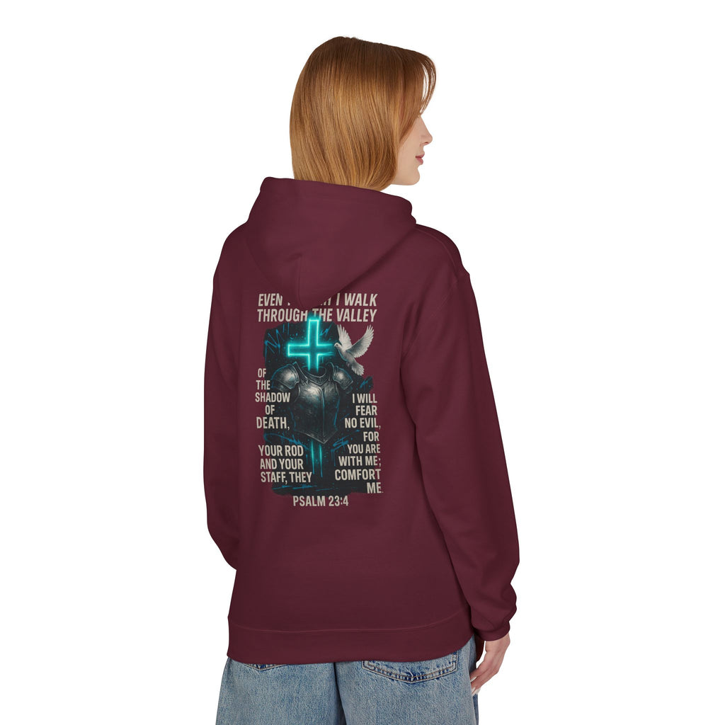 Garments of the Bible Unisex Hoodie Psalm 23:4