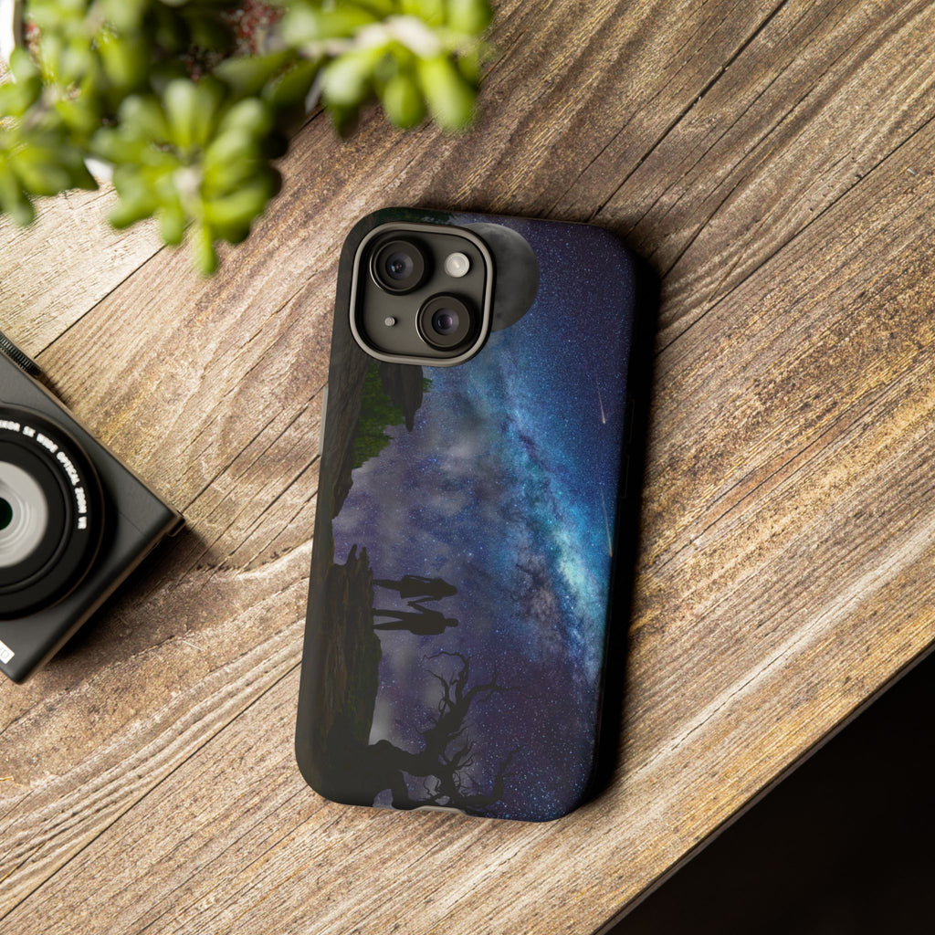 Starlit Galaxy Couples IPhone Case