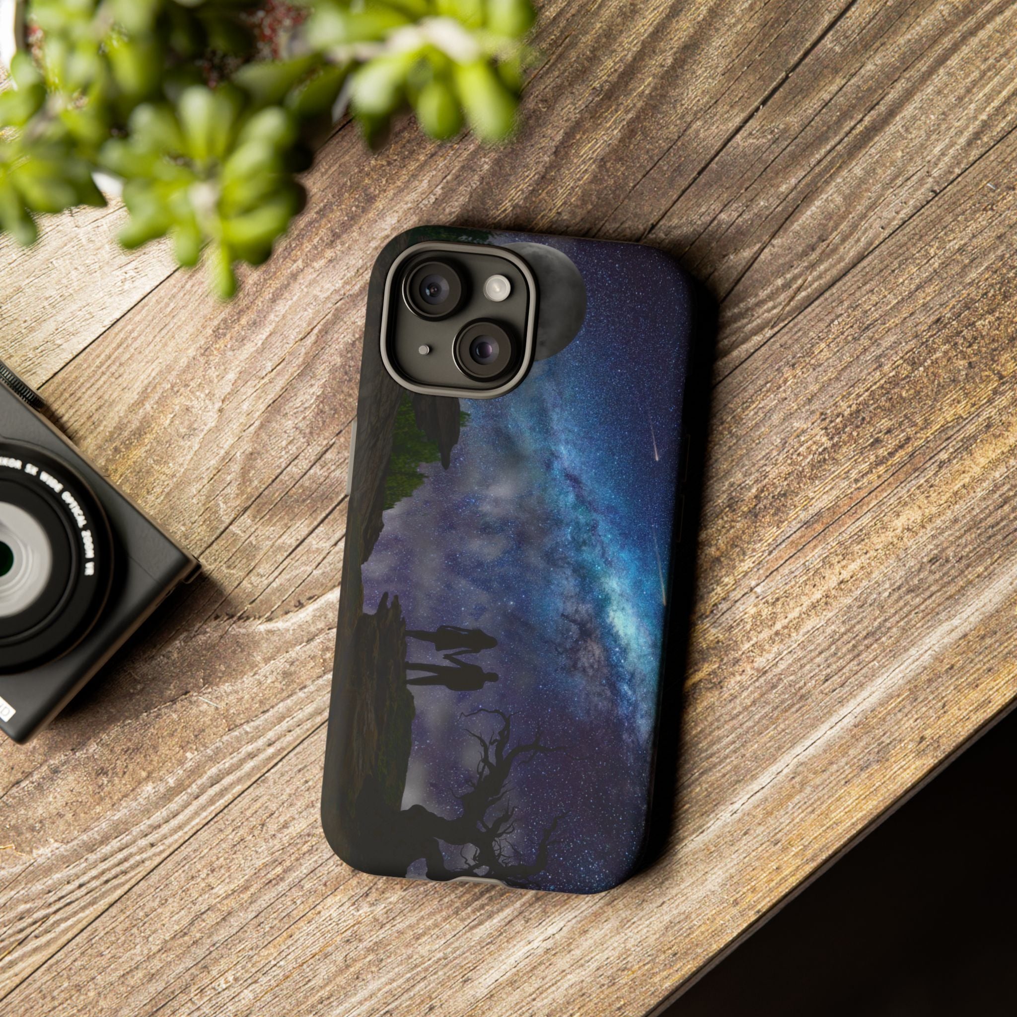 Starlit Galaxy Couples IPhone Case