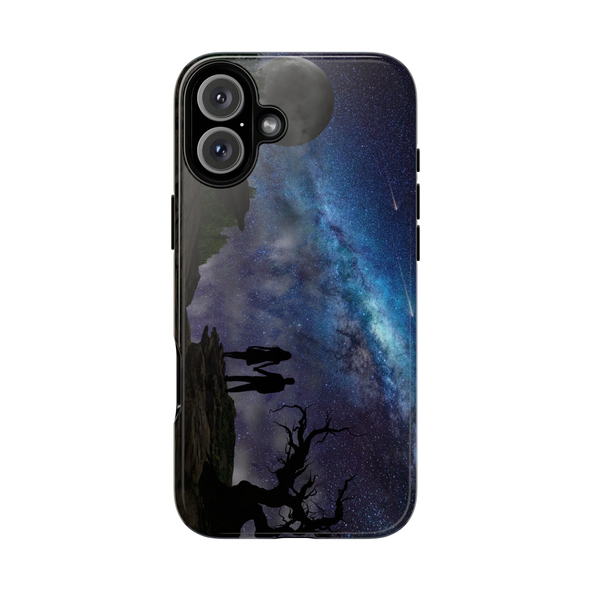 Starlit Galaxy Couples IPhone Case