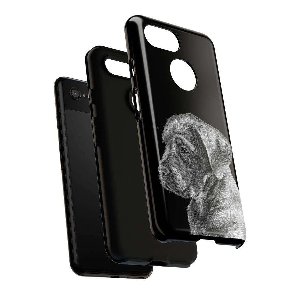 Custom Phone Case for Dog Lovers, Tough Cases with Labrador Design, Pet Owner Gift, Personalized Phone Cover, Animal Art Case