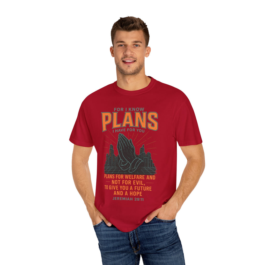 Garments of the Bible Unisex T-shirt Jeremiah 29:11