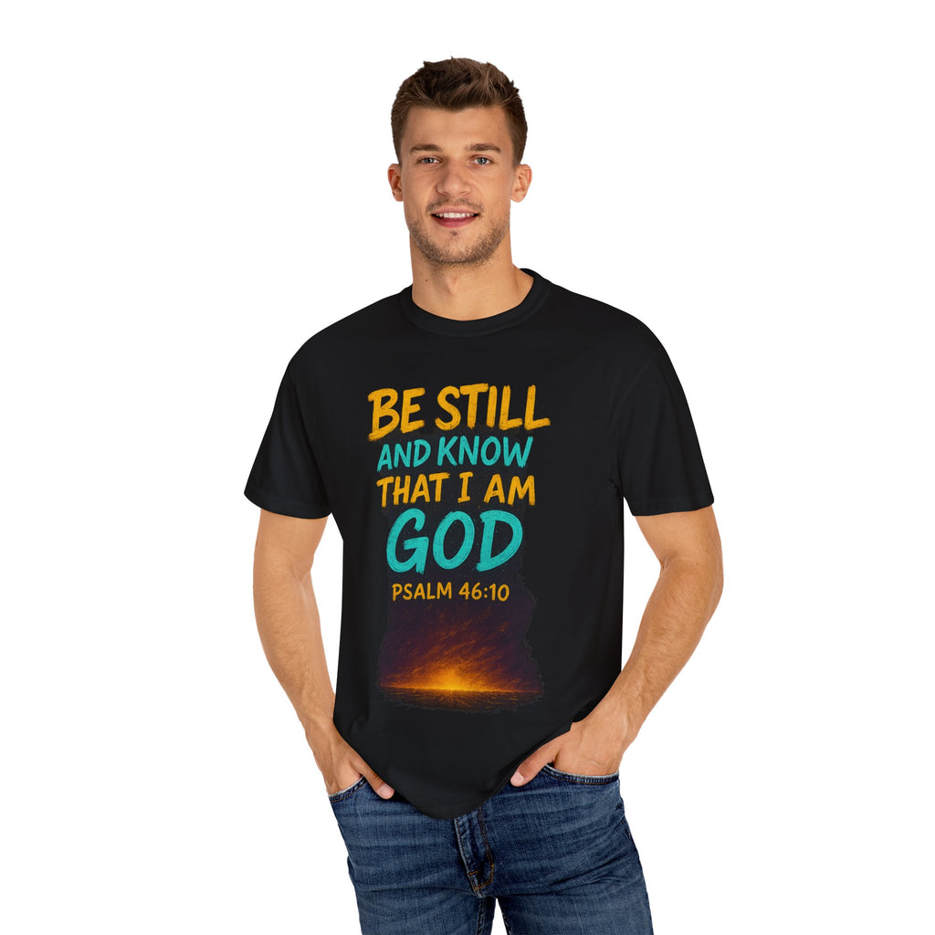 Garments of the Bible Unisex T-shirt Psalms 46:10