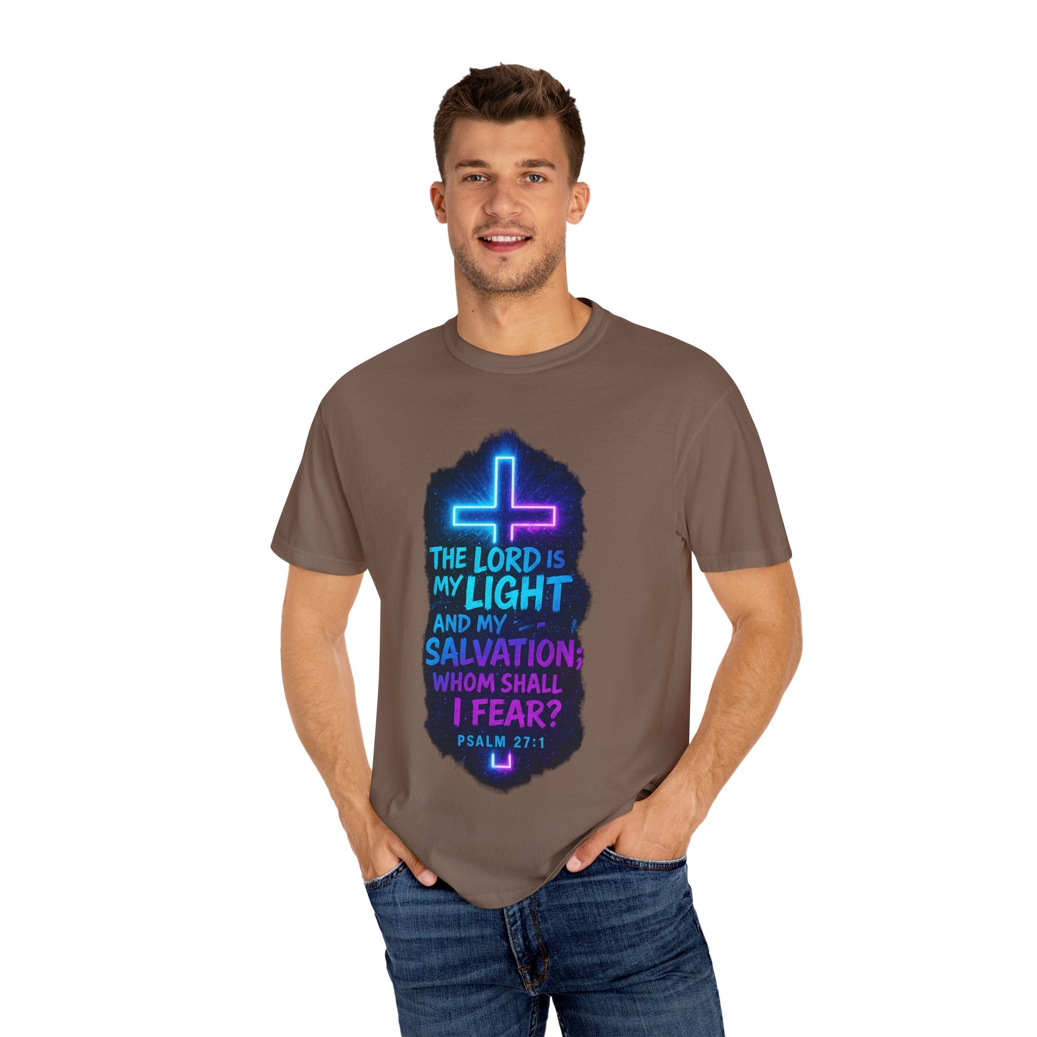 Garments of the Bible Unisex T-shirt Psalm 27:1