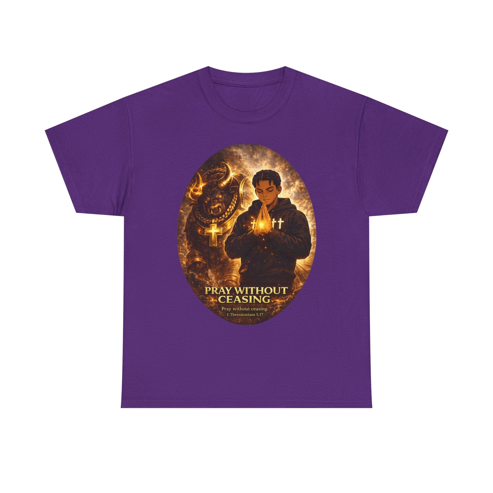 K1ng_Jen x Garments of the Bible Collab T-shirt (Pray Without Ceasing)