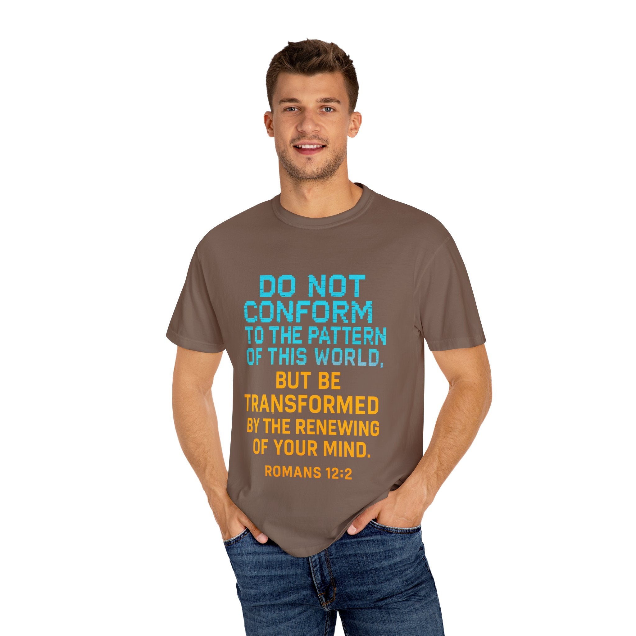 Garments of the Bible Unisex T-shirt Romans 12:2